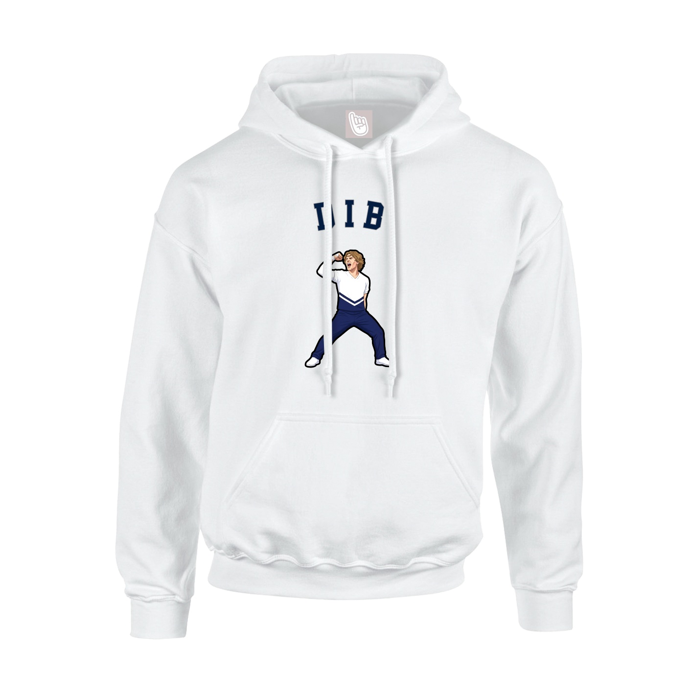 Youth Hoodie — Shirsey Arch in White