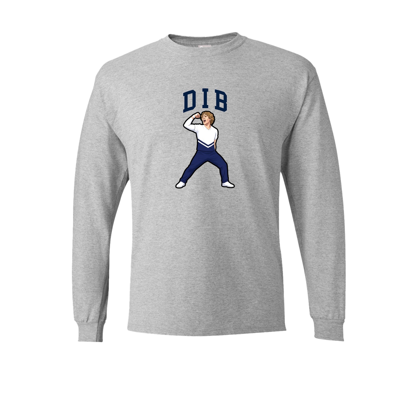 Long Sleeve Tee — Shirsey in Grey
