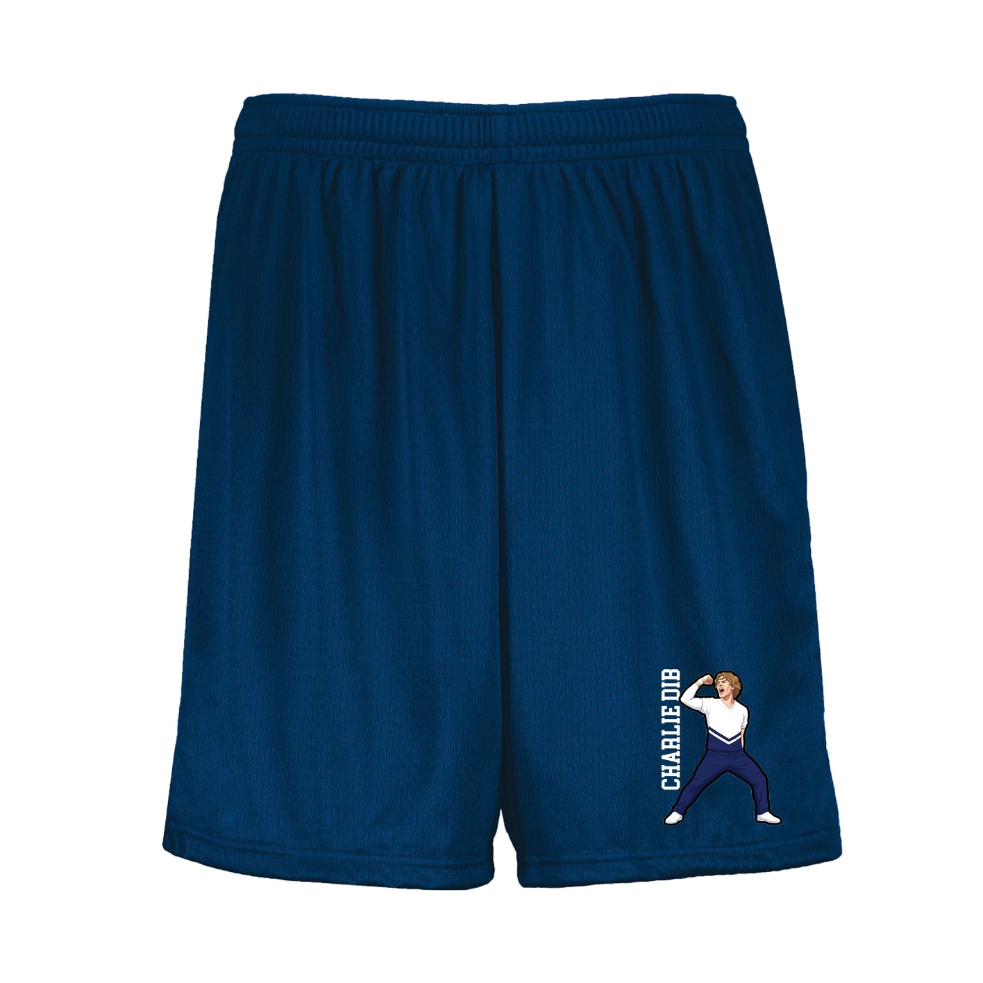 Shorts — Name Vertical in Navy