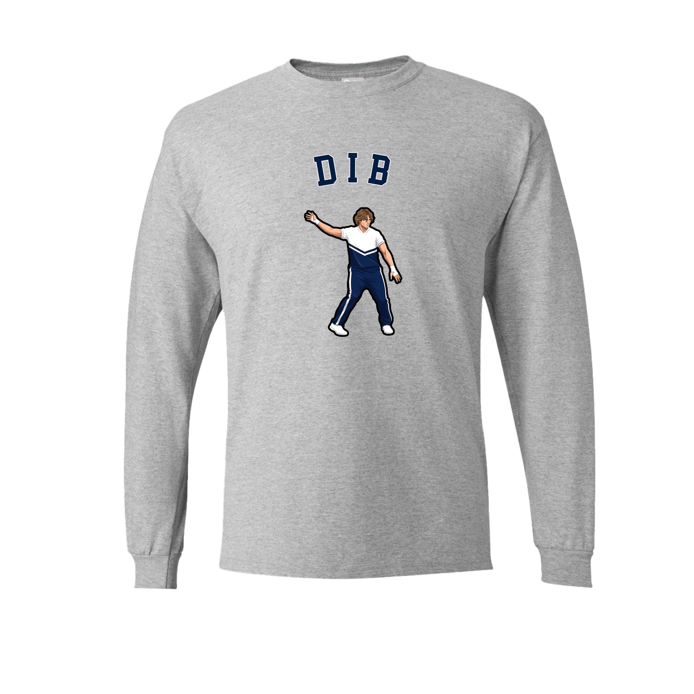 Long Sleeve Tee — Shirsey Arch in Grey