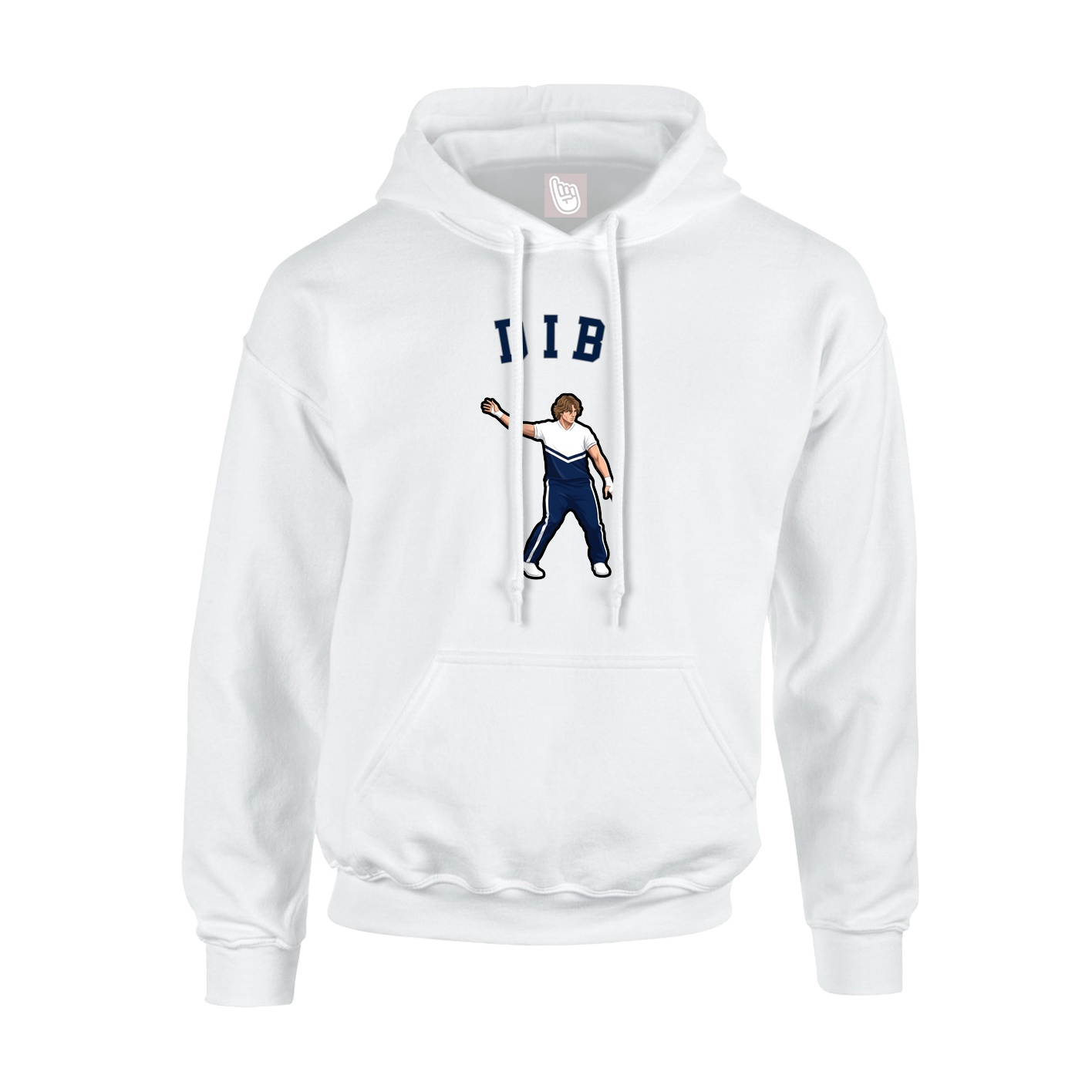 Hoodie — Shirsey Arch in White