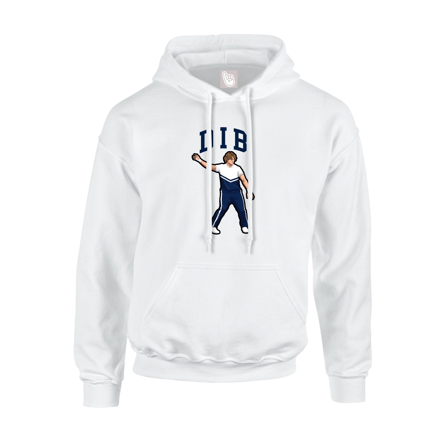 Hoodie — Shirsey in White