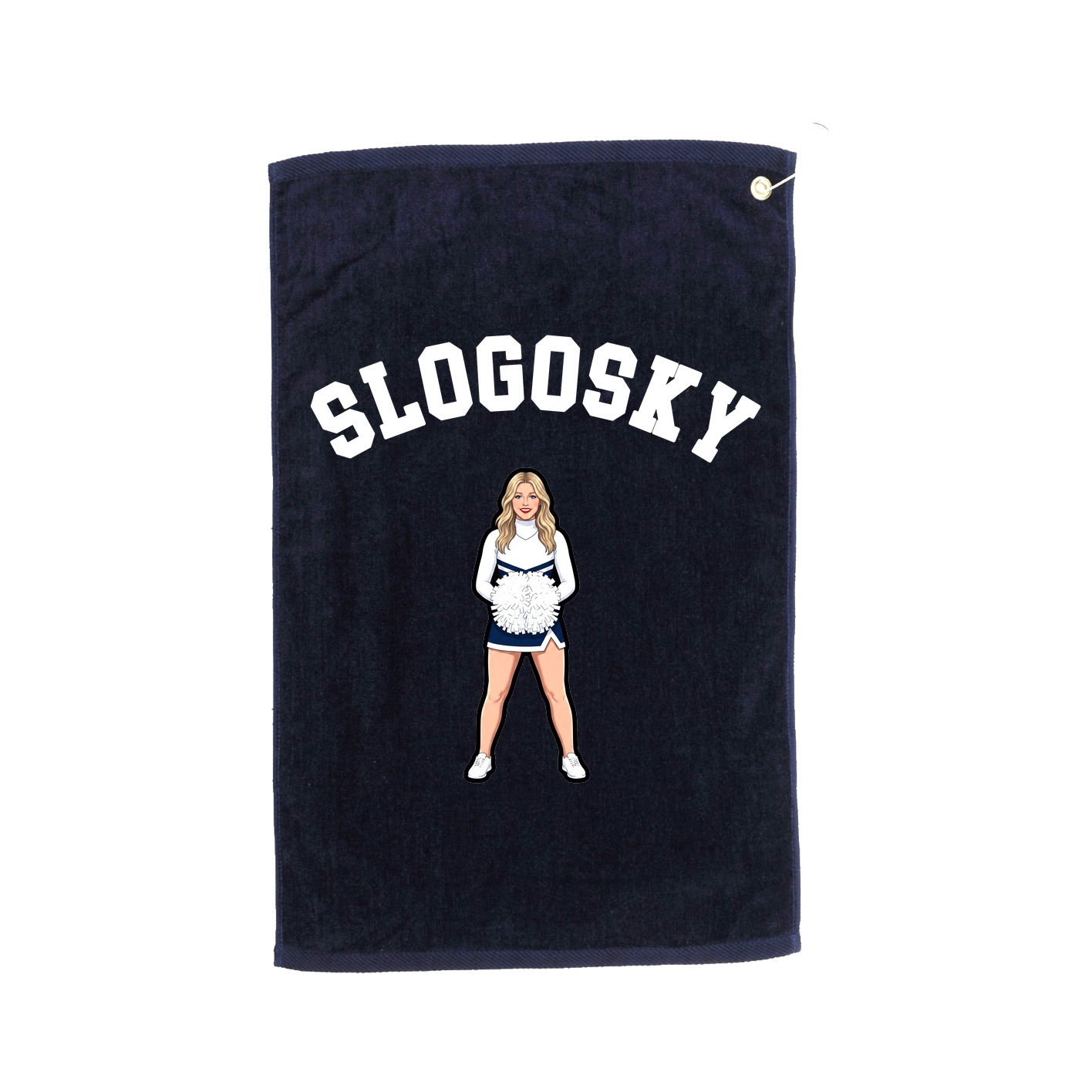 Golf Towel — Shirsey Arch in Navy