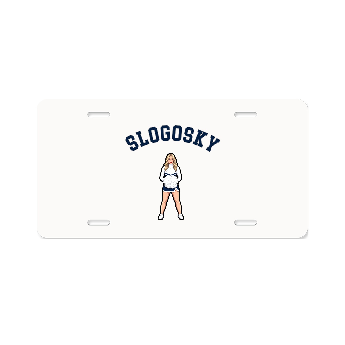 License Plate — Shirsey Arch in Classic