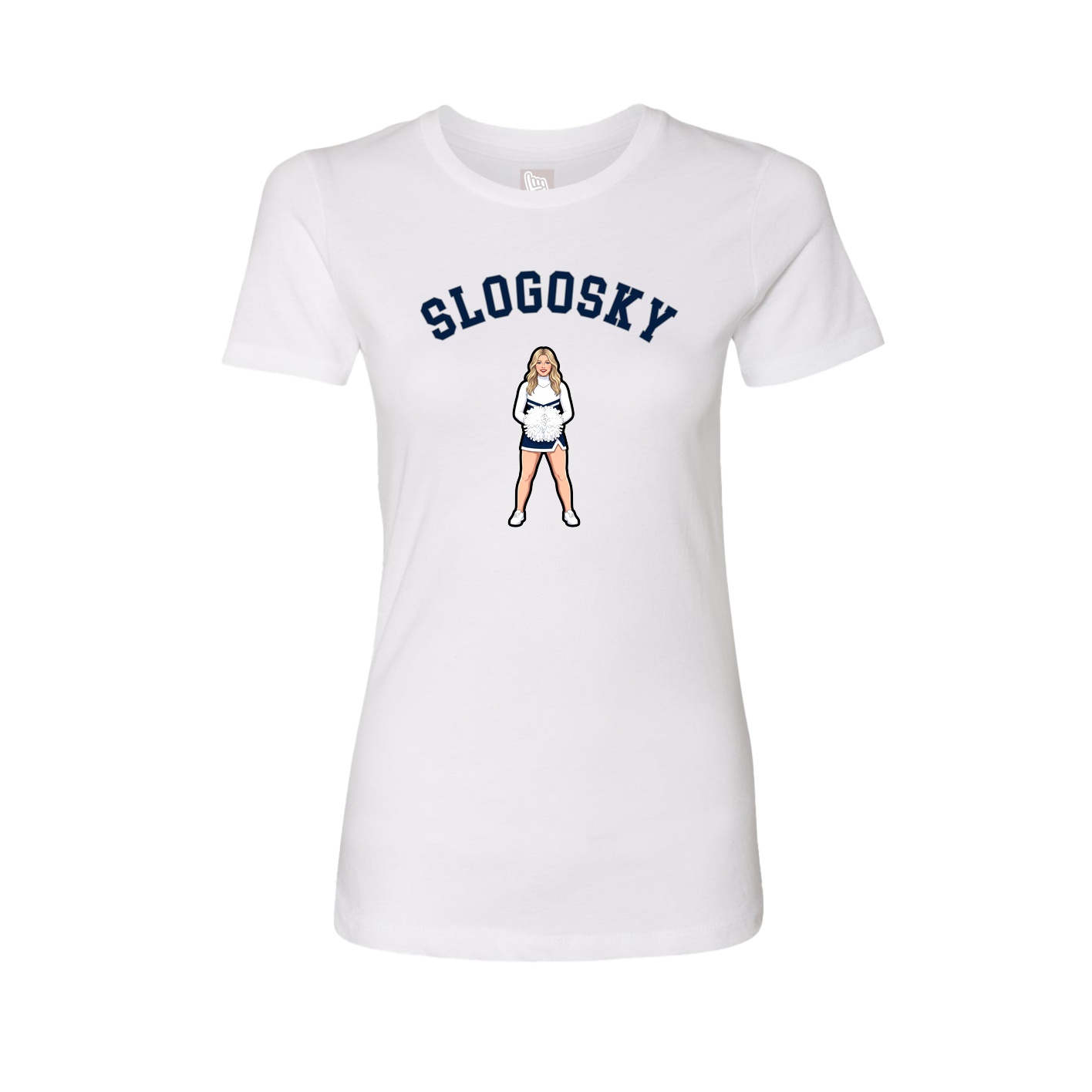 Womens Tee — Shirsey Arch in White