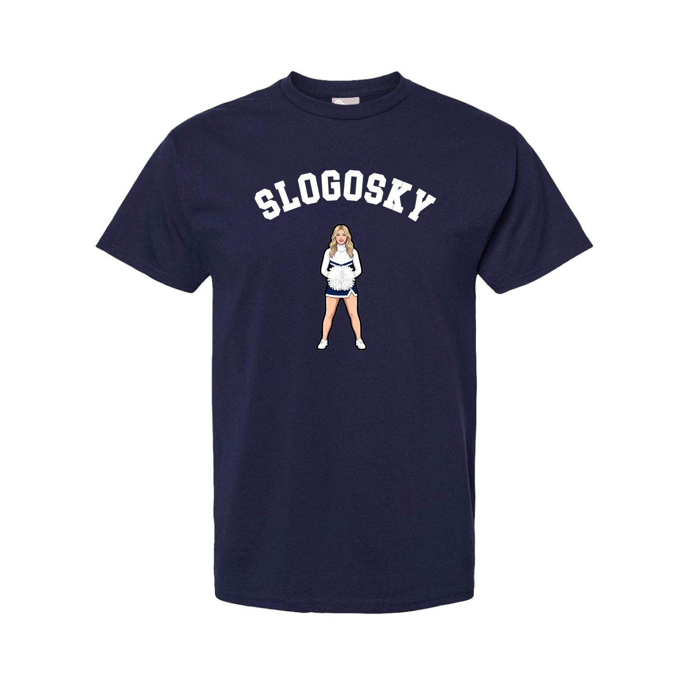 Youth Tee — Shirsey Arch in Navy