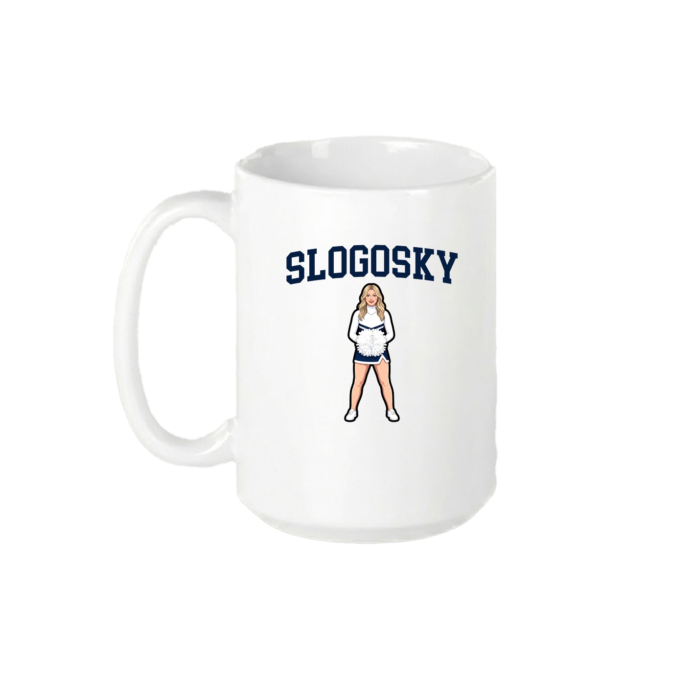 15oz Coffee Mug — Shirsey in White