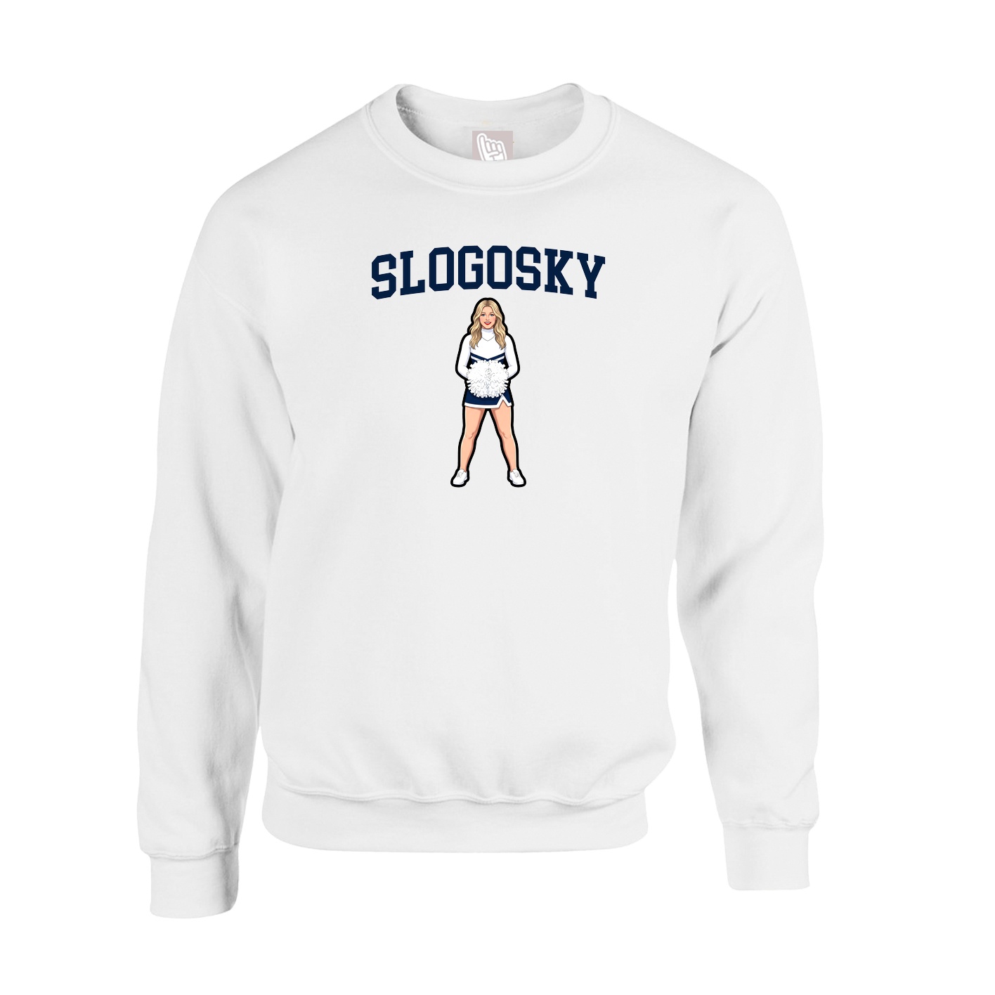 Fleece Crew — Shirsey in White