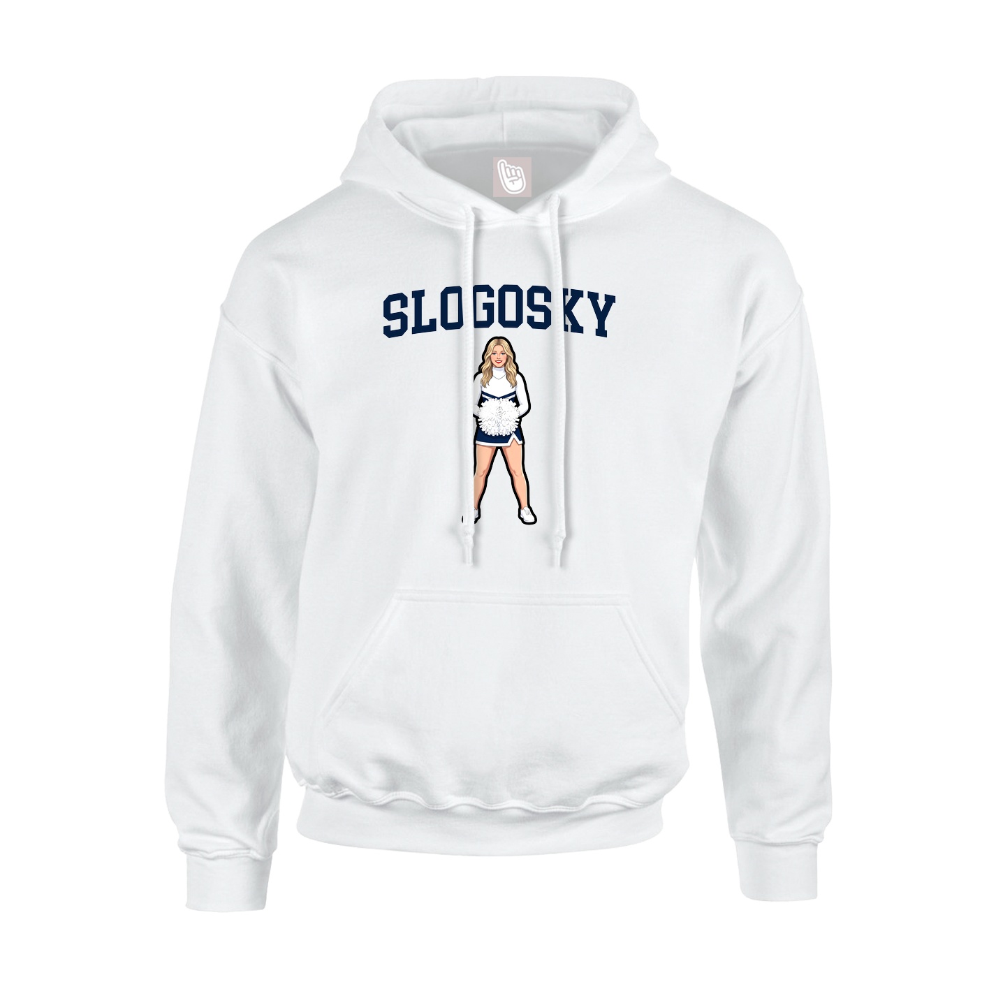 Youth Hoodie — Shirsey in White