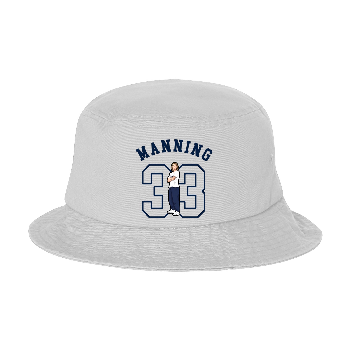 Bucket Cap — Shirsey Arch in White