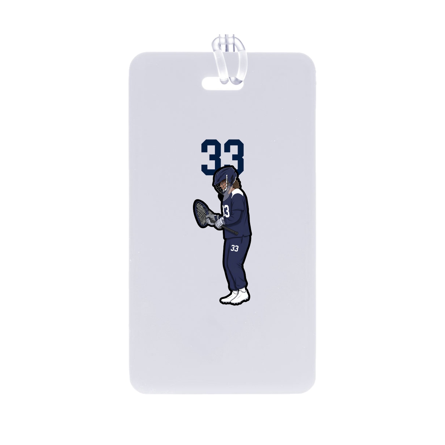 Bag Tag — Number Top in Classic