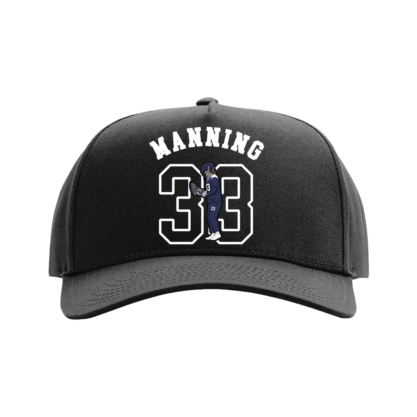 Full Fabric Five-Panel Champ Cap