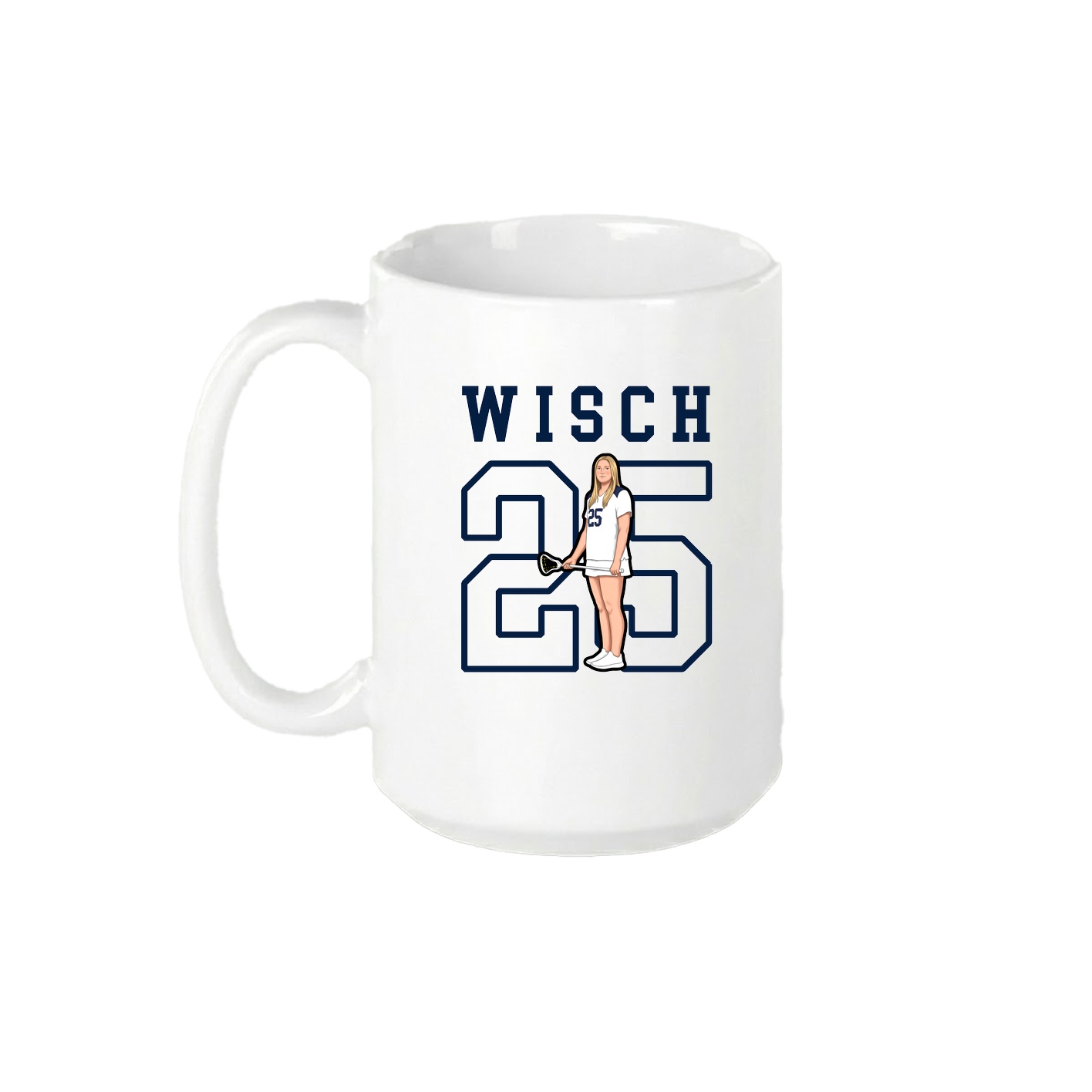 15oz Coffee Mug — Shirsey in White