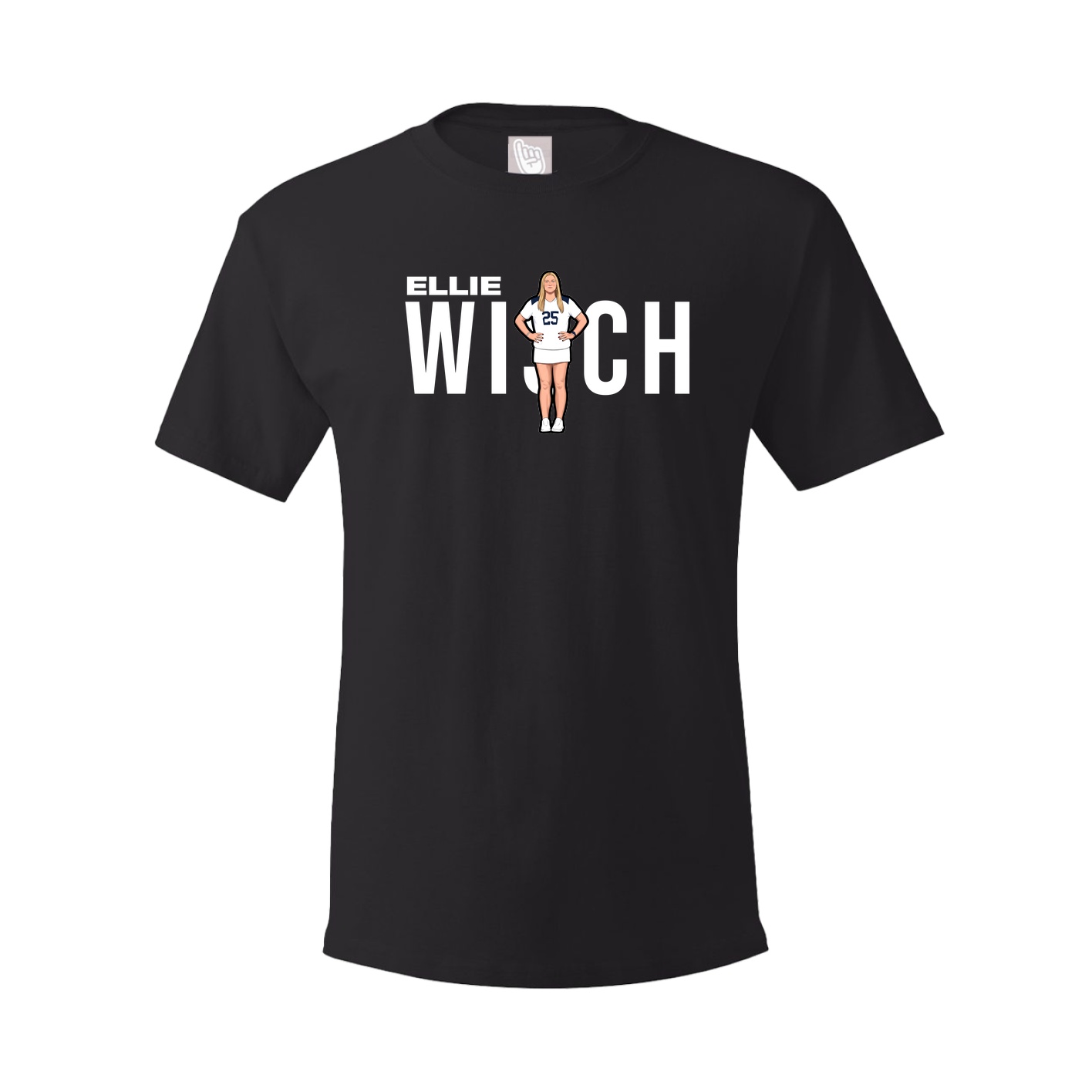 Youth Tee — Player Name in Black