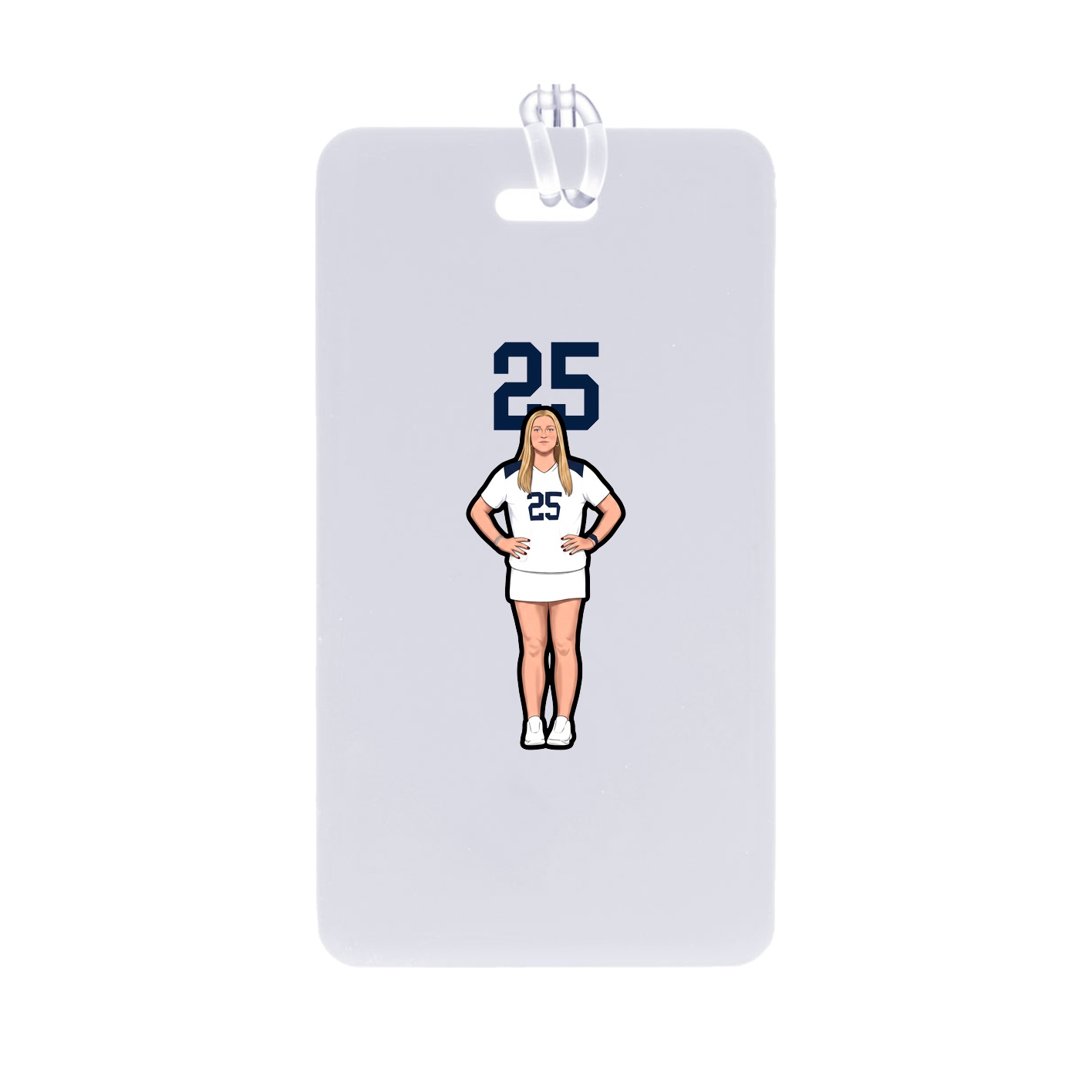 Bag Tag — Number Top in Classic