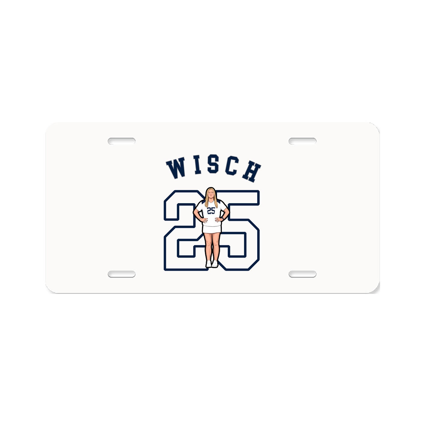 License Plate — Shirsey Arch in Classic