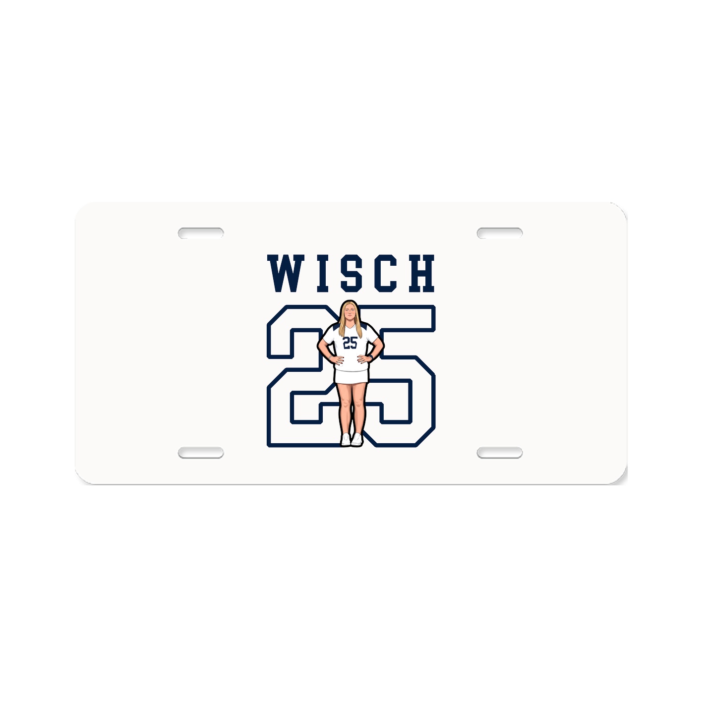 License Plate — Shirsey in Classic