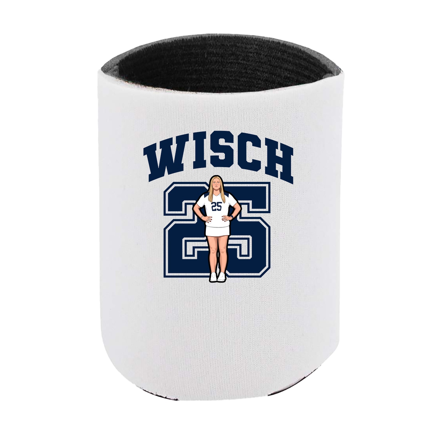 Can Holder — Number in White