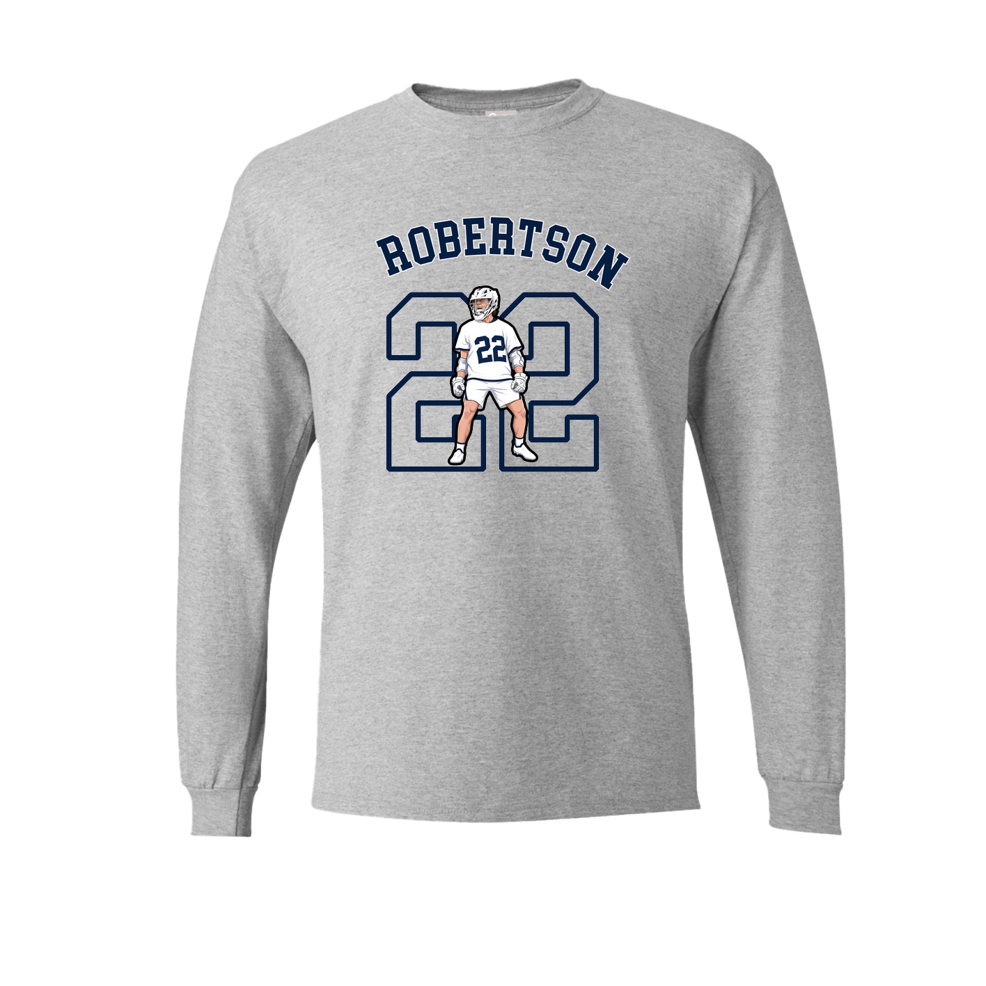 Long Sleeve Tee — Shirsey Arch in Grey