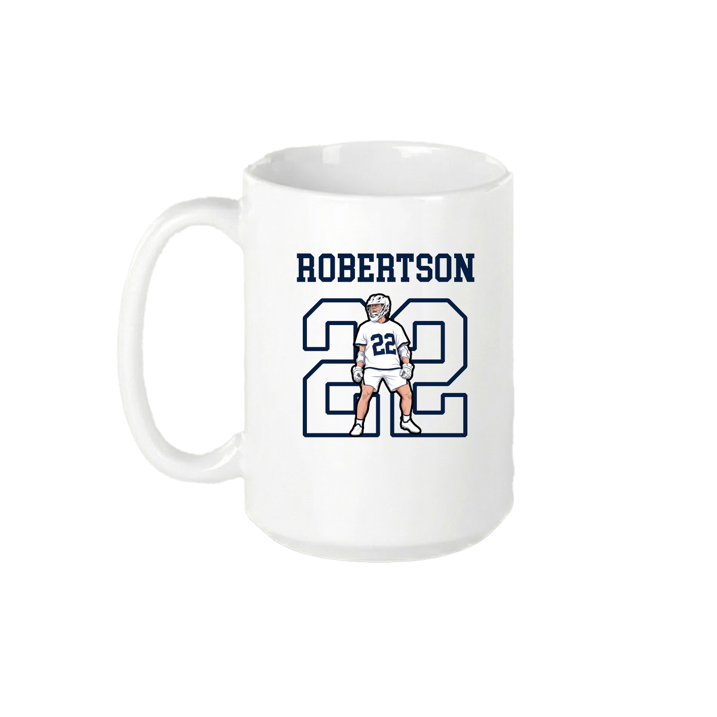 15oz Coffee Mug — Shirsey in White