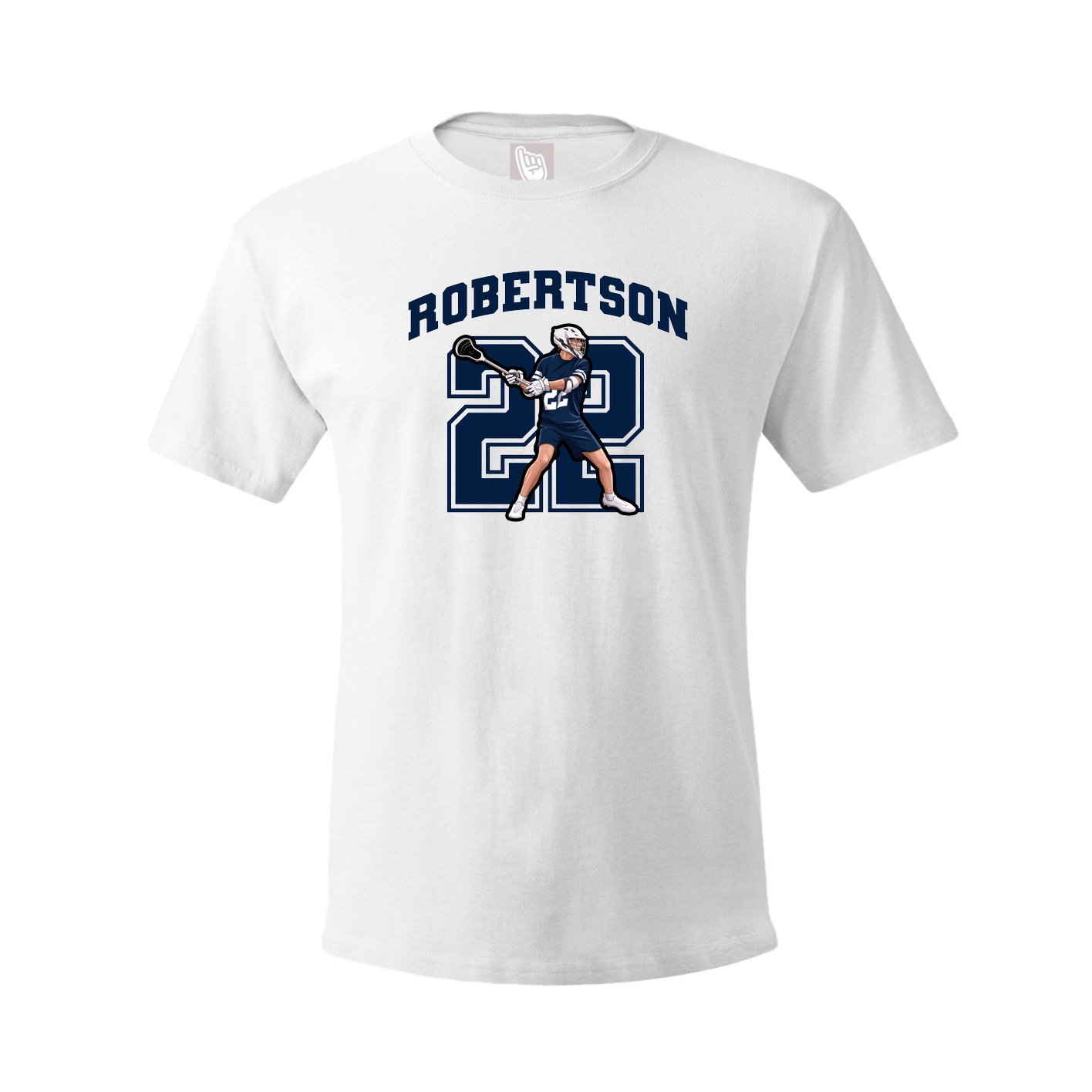 Tee — Number in White