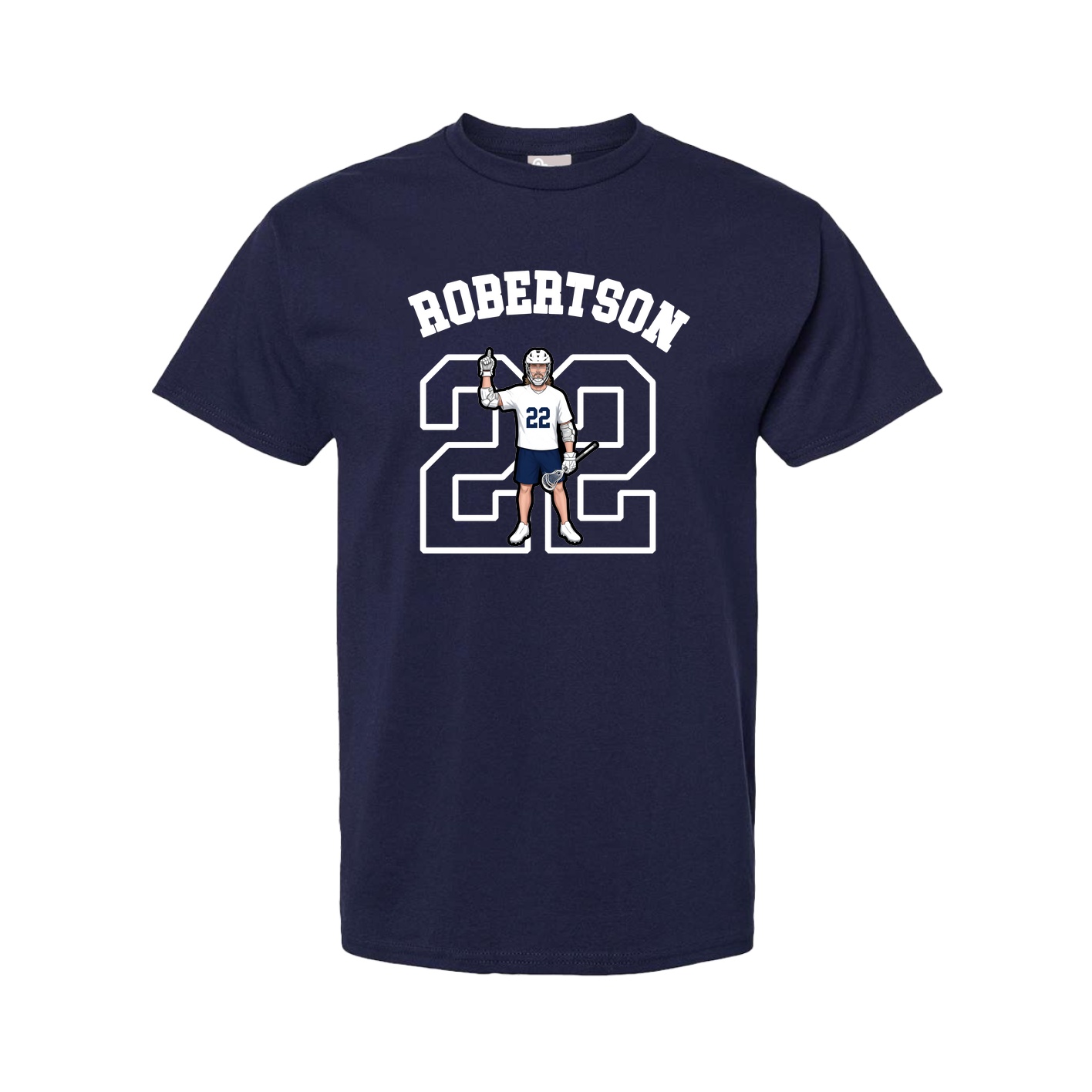 Youth Tee — Shirsey Arch in Navy