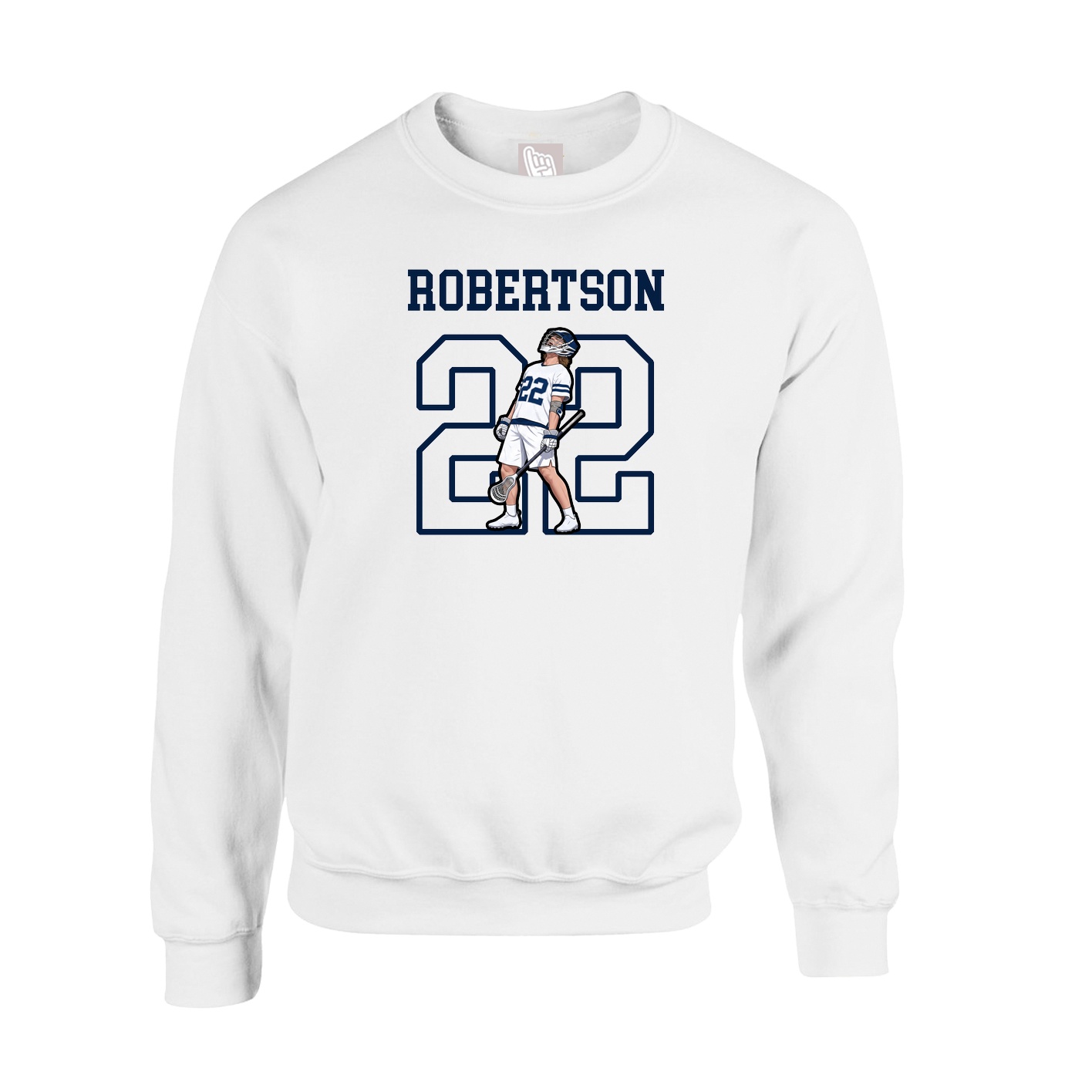 Fleece Crew — Shirsey in White