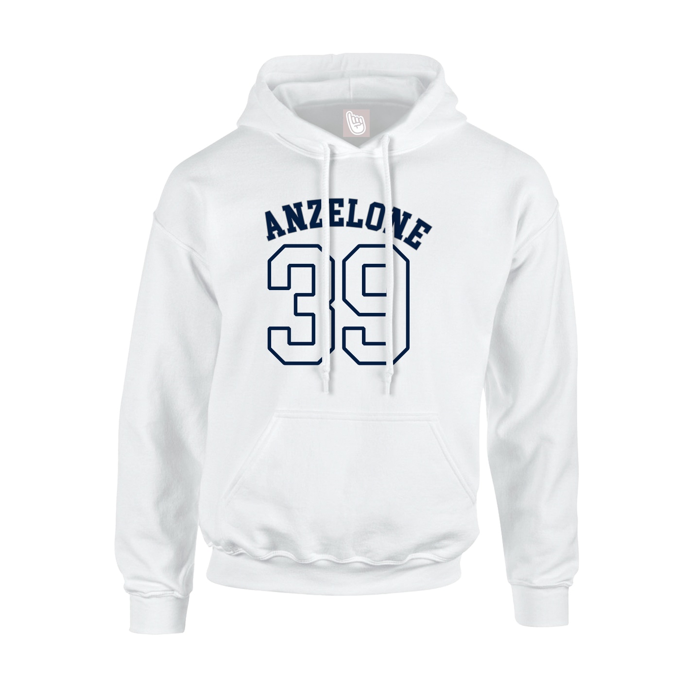 Hoodie — Shirsey Arch in White