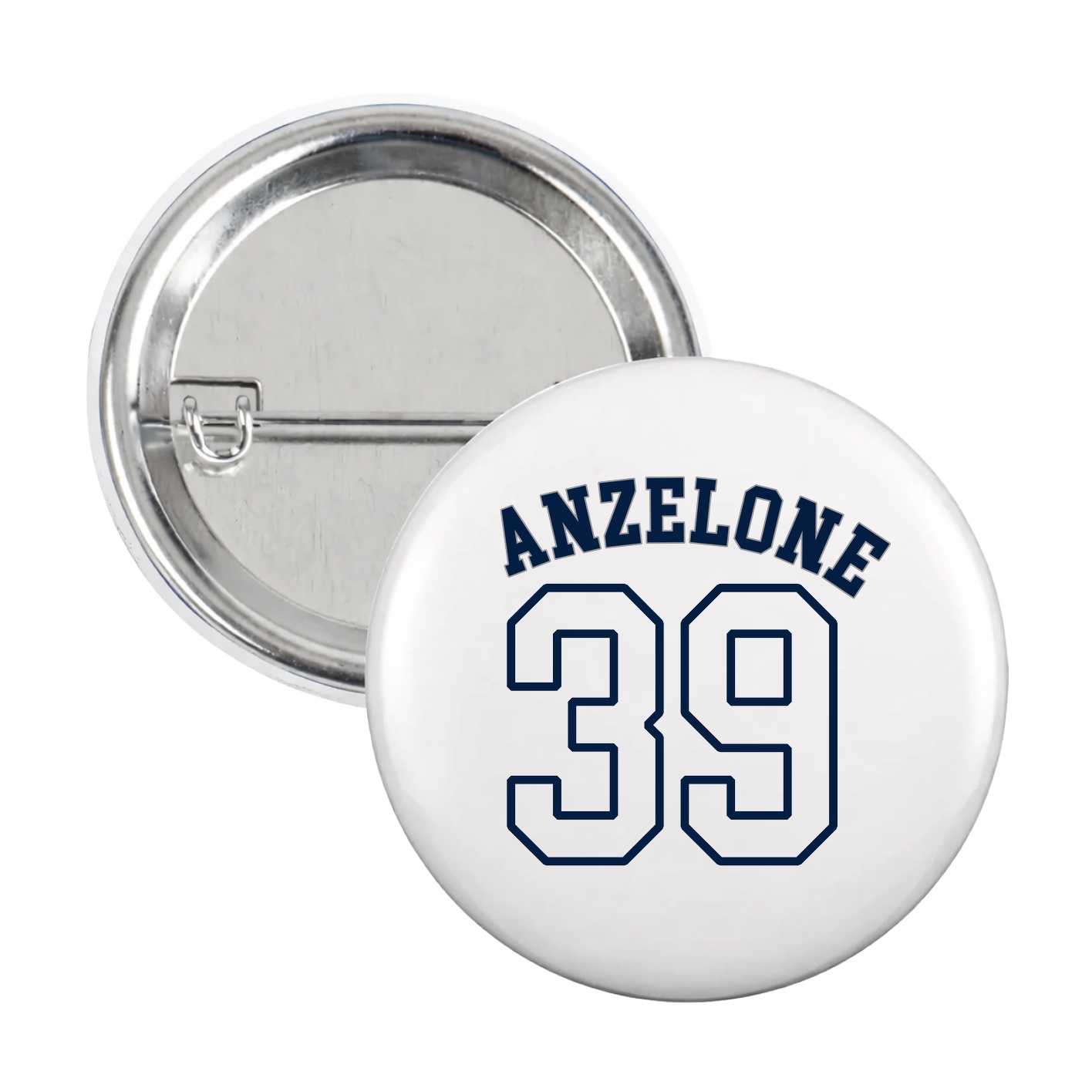 Game Day Button — Shirsey Arch in White
