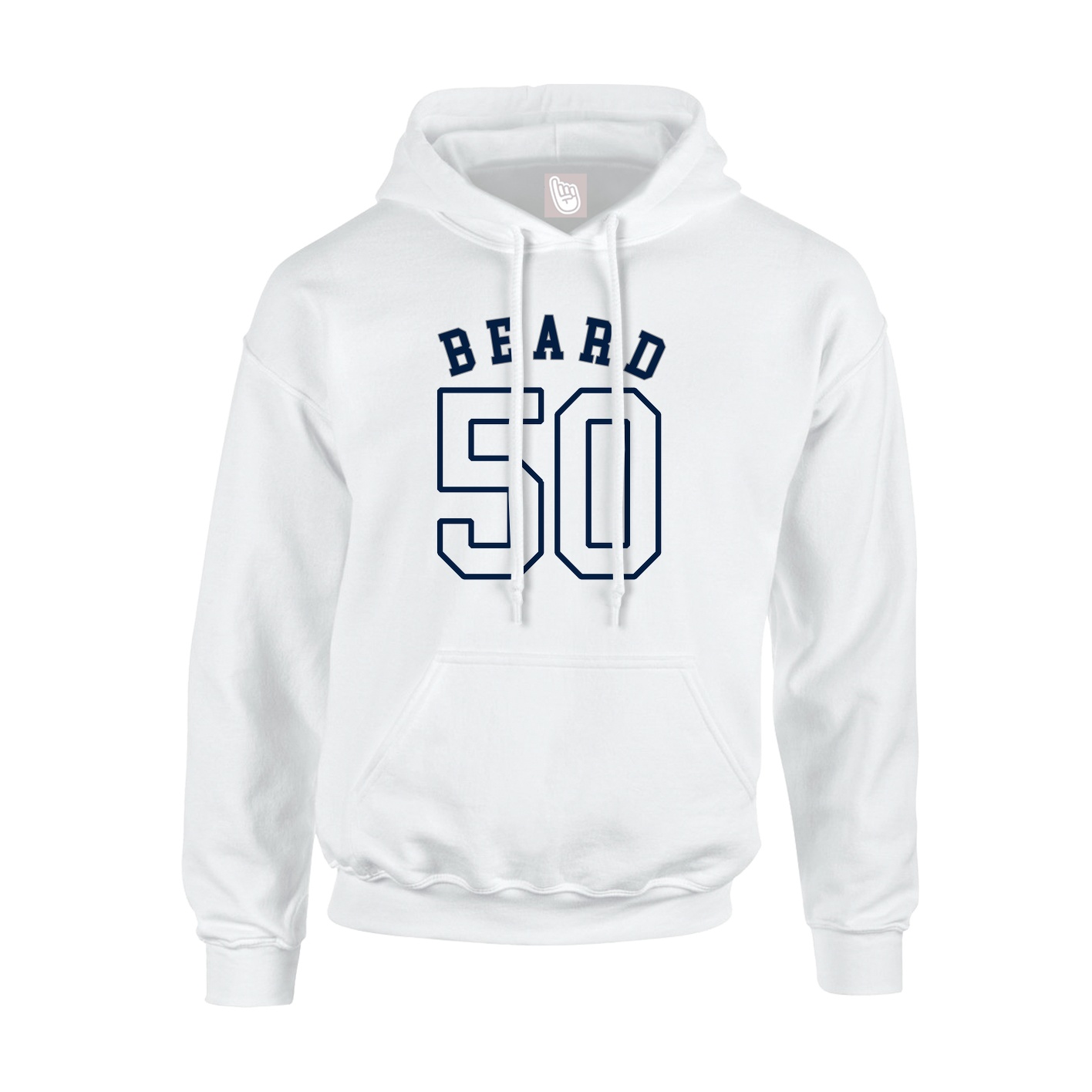 Hoodie — Shirsey Arch in White