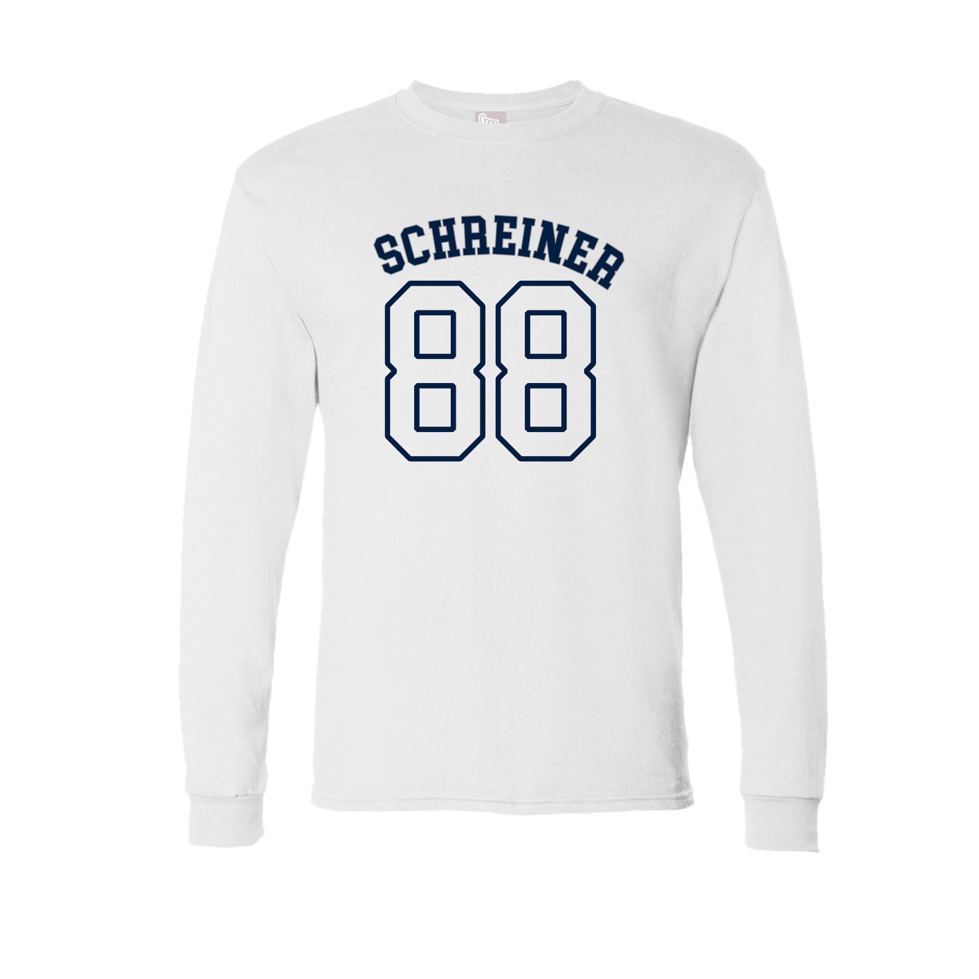 Long Sleeve Tee — Shirsey Arch in White