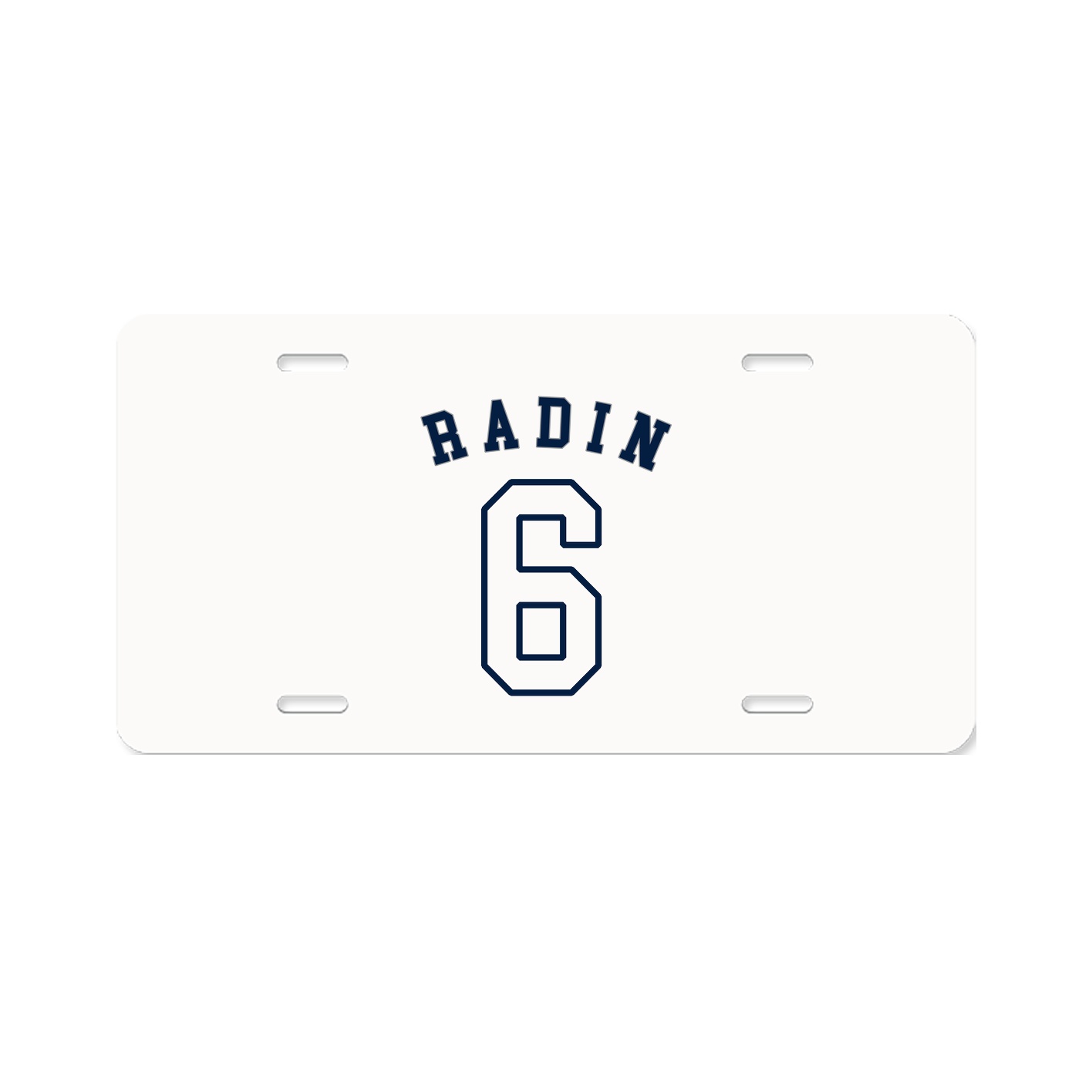 License Plate — Shirsey Arch in Classic