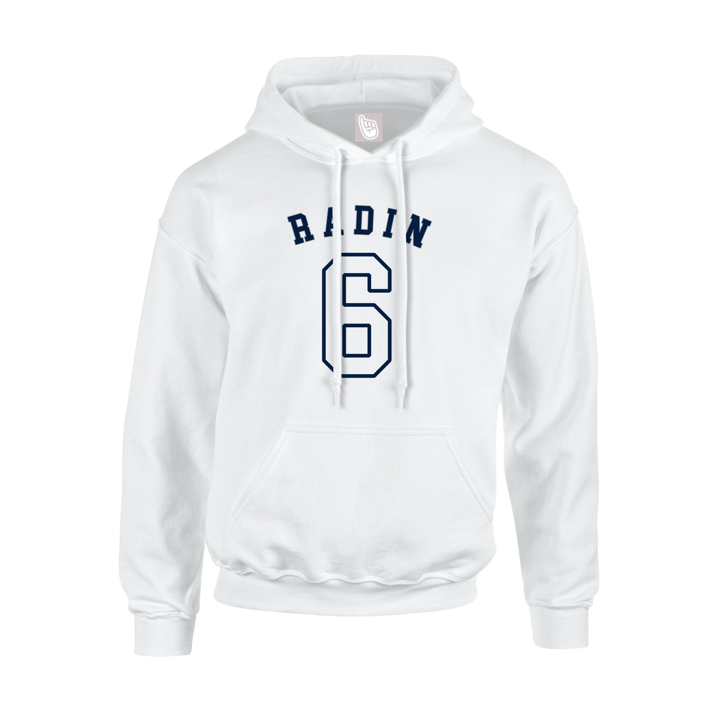 Hoodie — Shirsey Arch in White