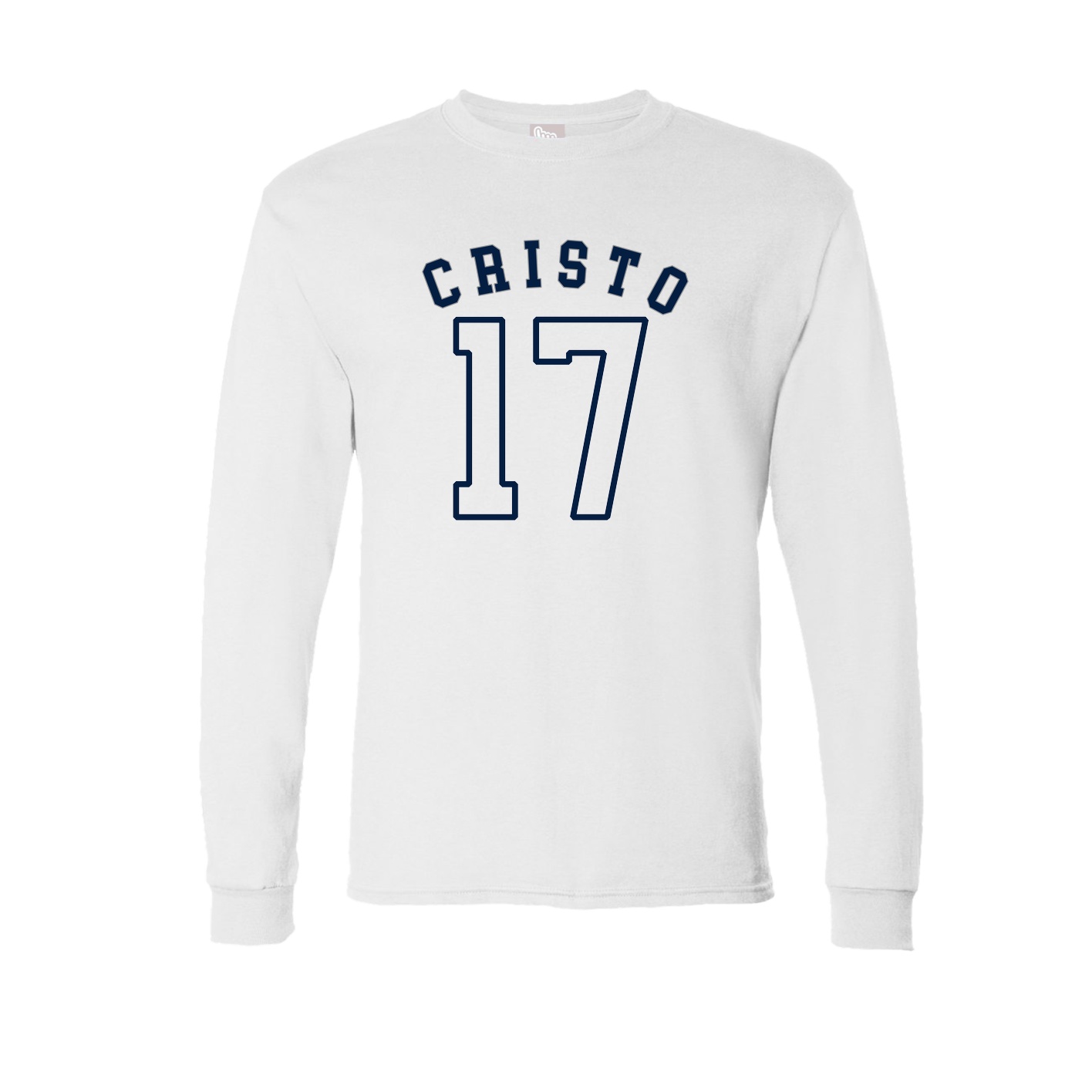 Long Sleeve Tee — Shirsey Arch in White