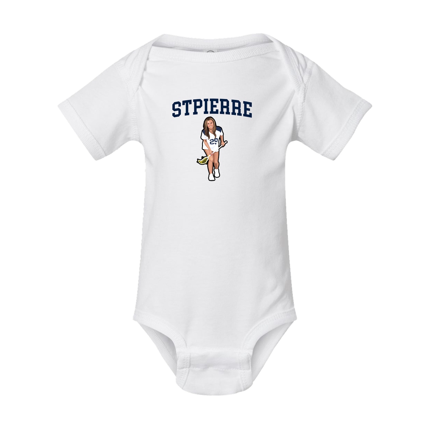 Baby Onesie — Shirsey in White