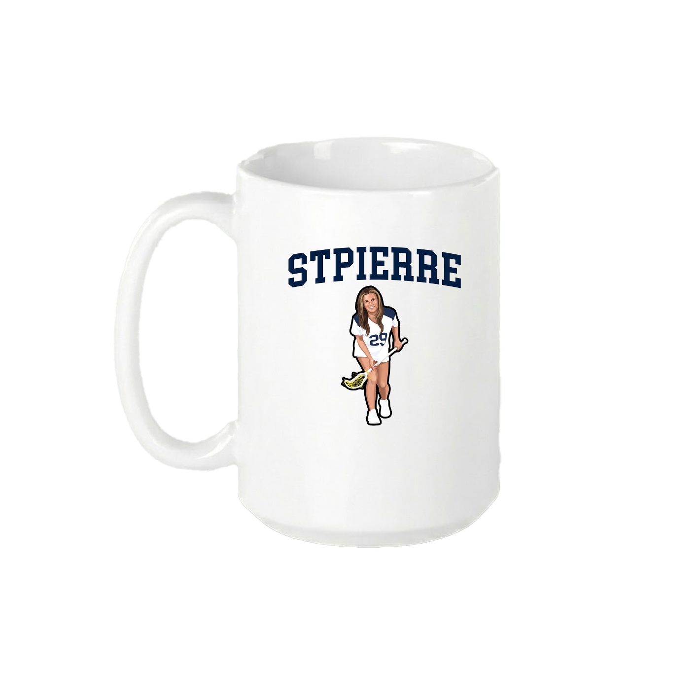 15oz Coffee Mug — Shirsey in White