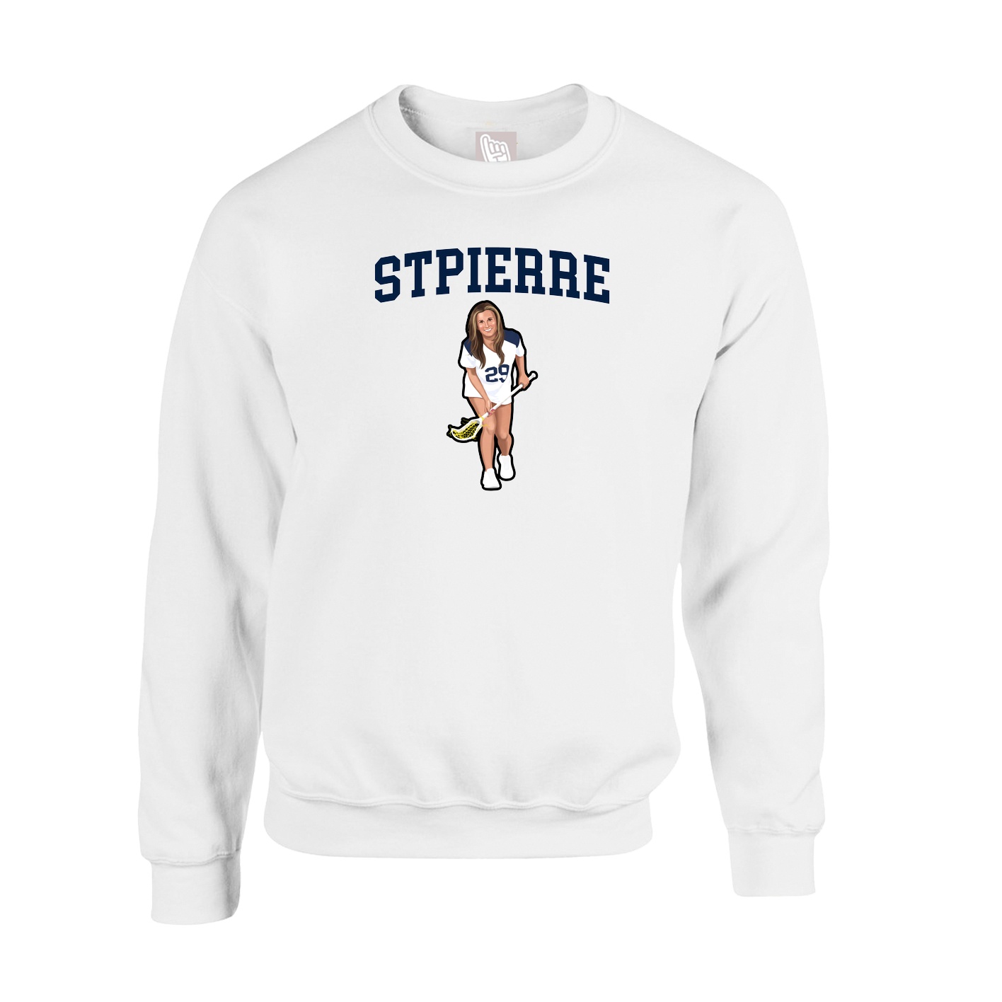 Fleece Crew — Shirsey in White