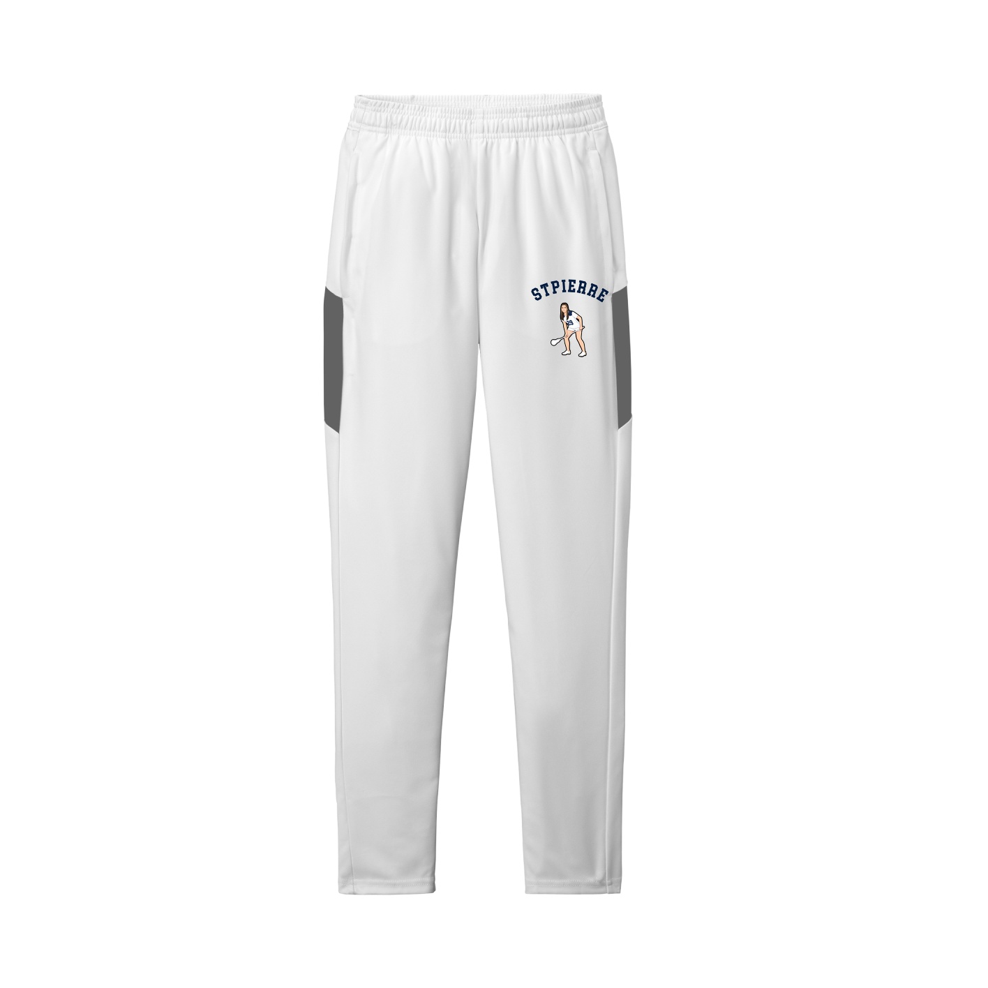 Team Travel Pant — Shirsey Arch in White/Grey