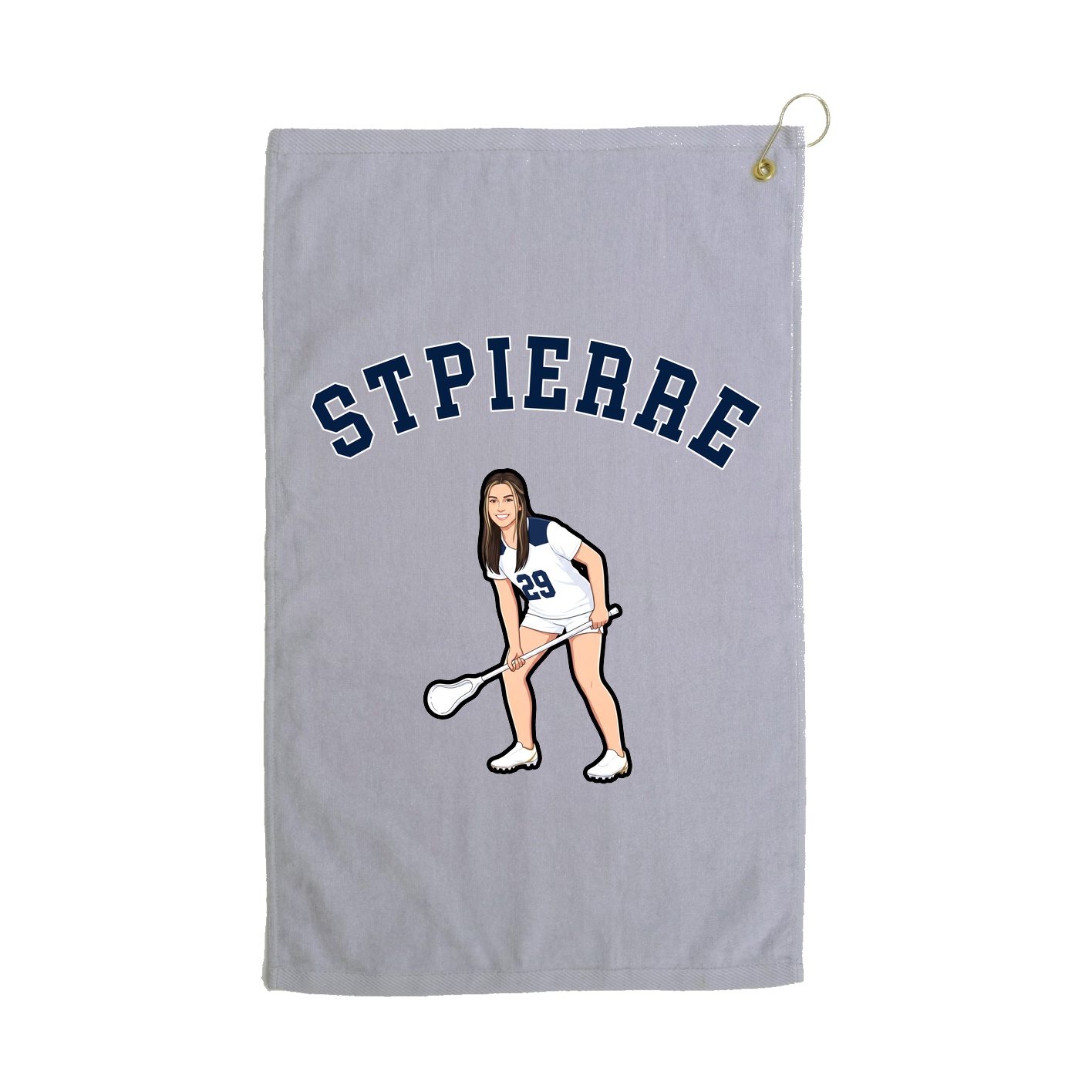 Golf Towel — Shirsey Arch in Grey