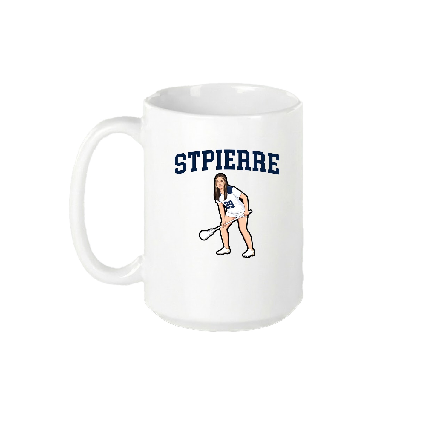 15oz Coffee Mug — Shirsey in White