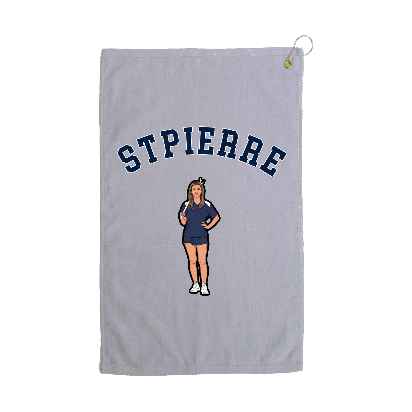 Golf Towel — Shirsey Arch in Grey