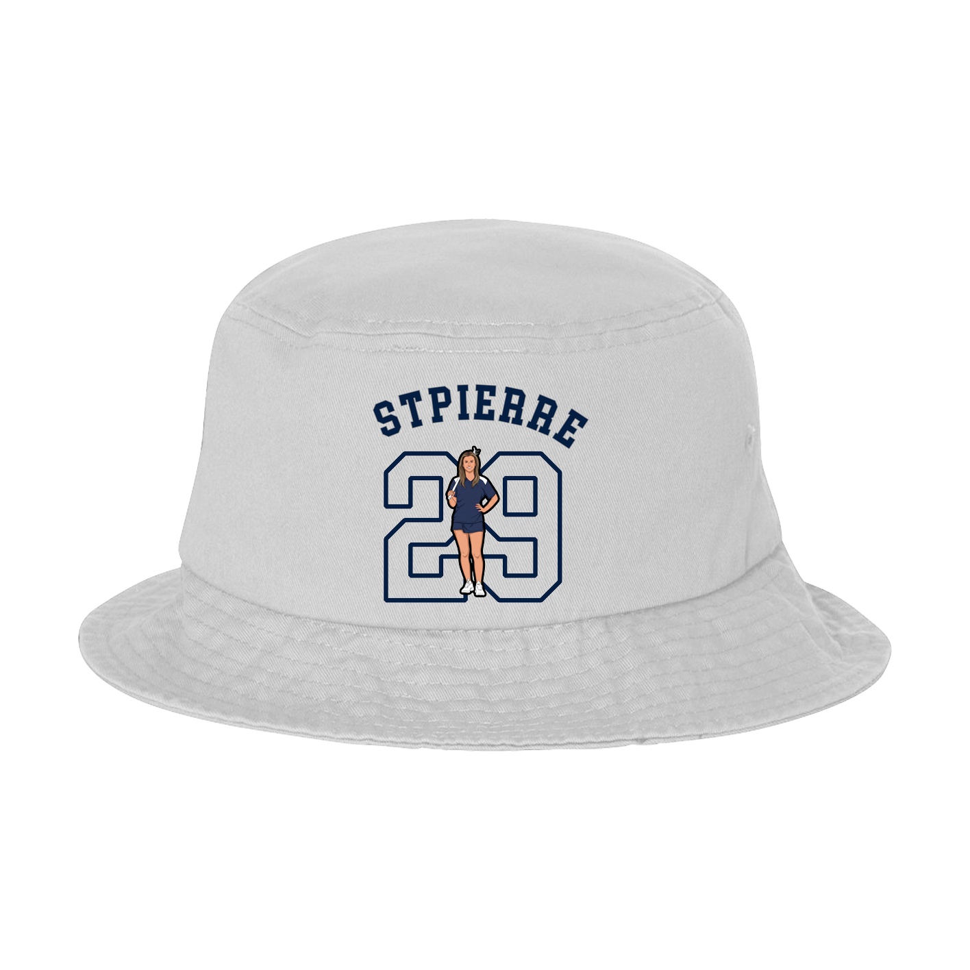 Bucket Cap — Shirsey Arch in White