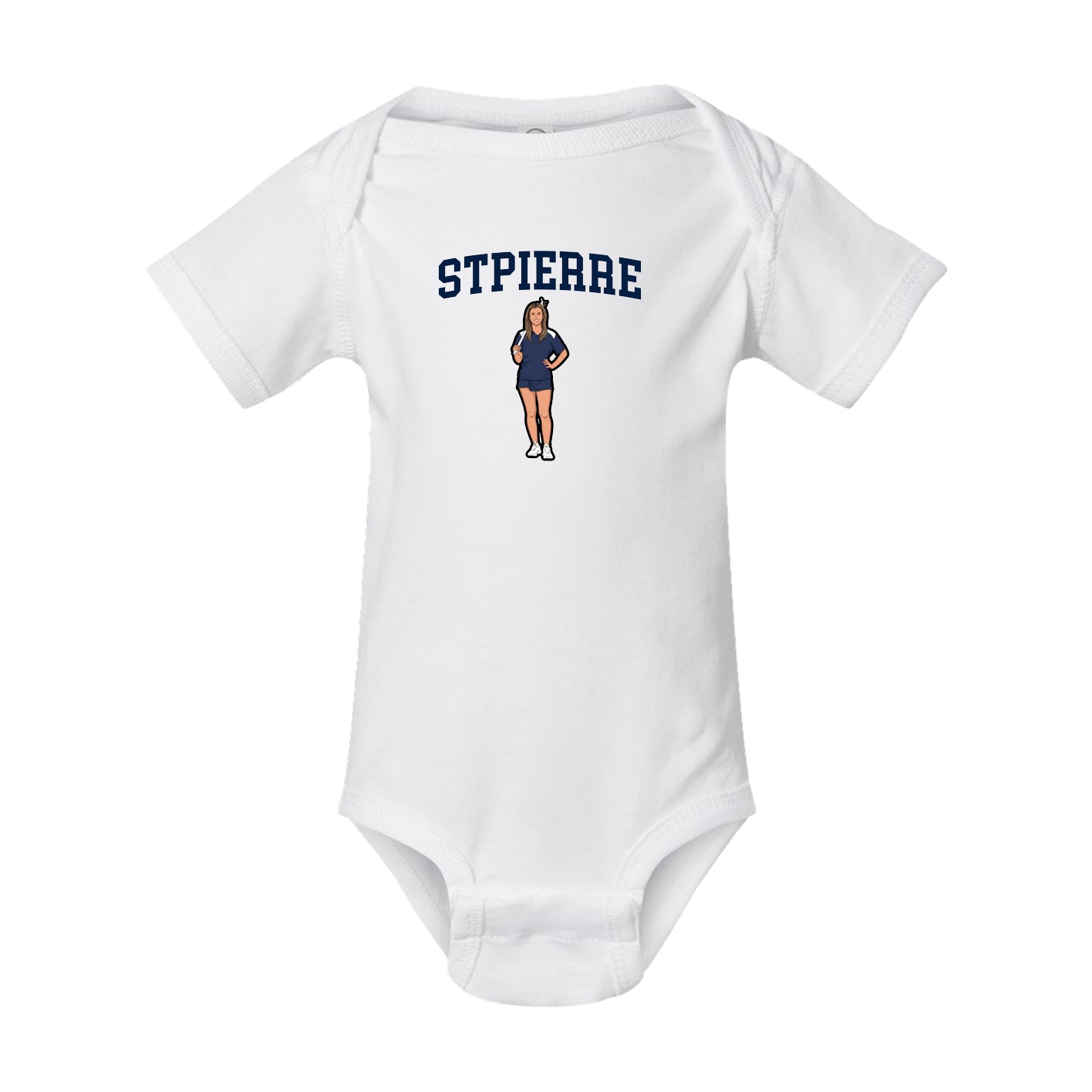 Baby Onesie — Shirsey in White