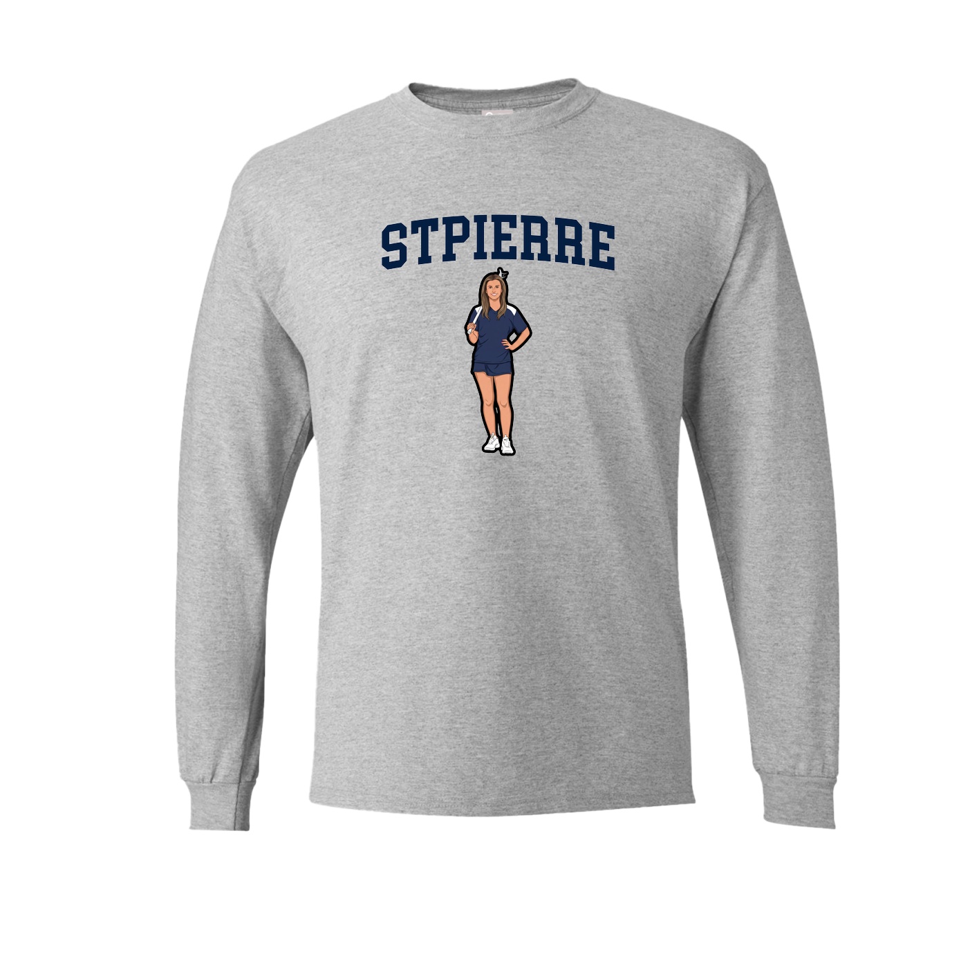 Long Sleeve Tee — Shirsey in Grey