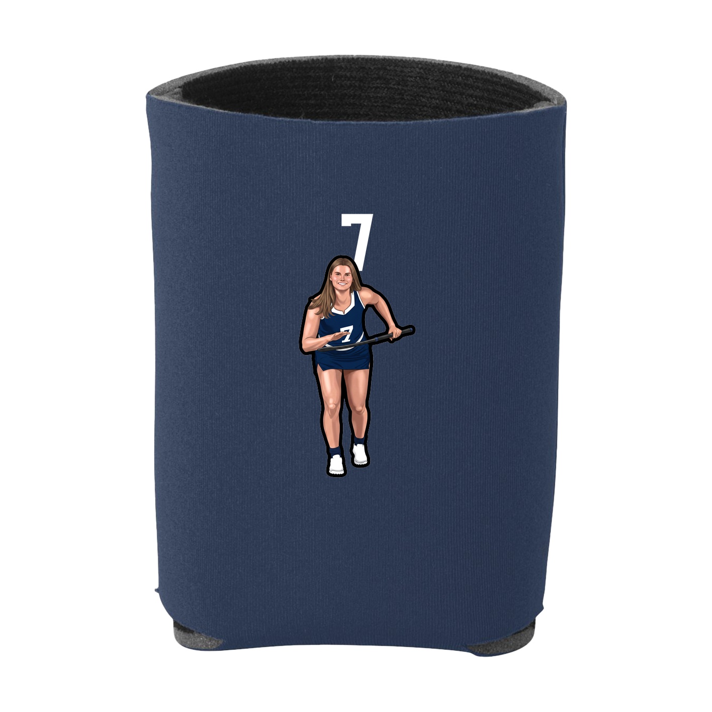 Can Holder — Number Top in Navy
