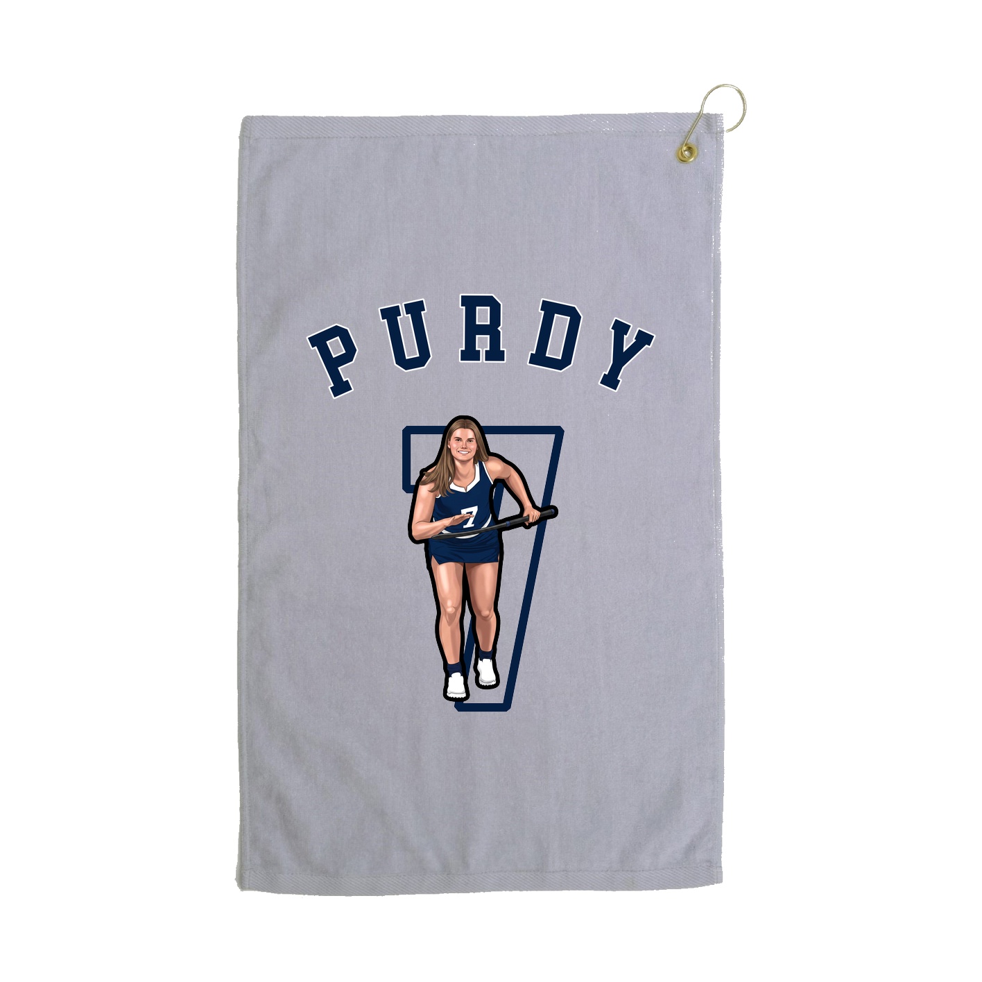 Golf Towel — Shirsey Arch in Grey