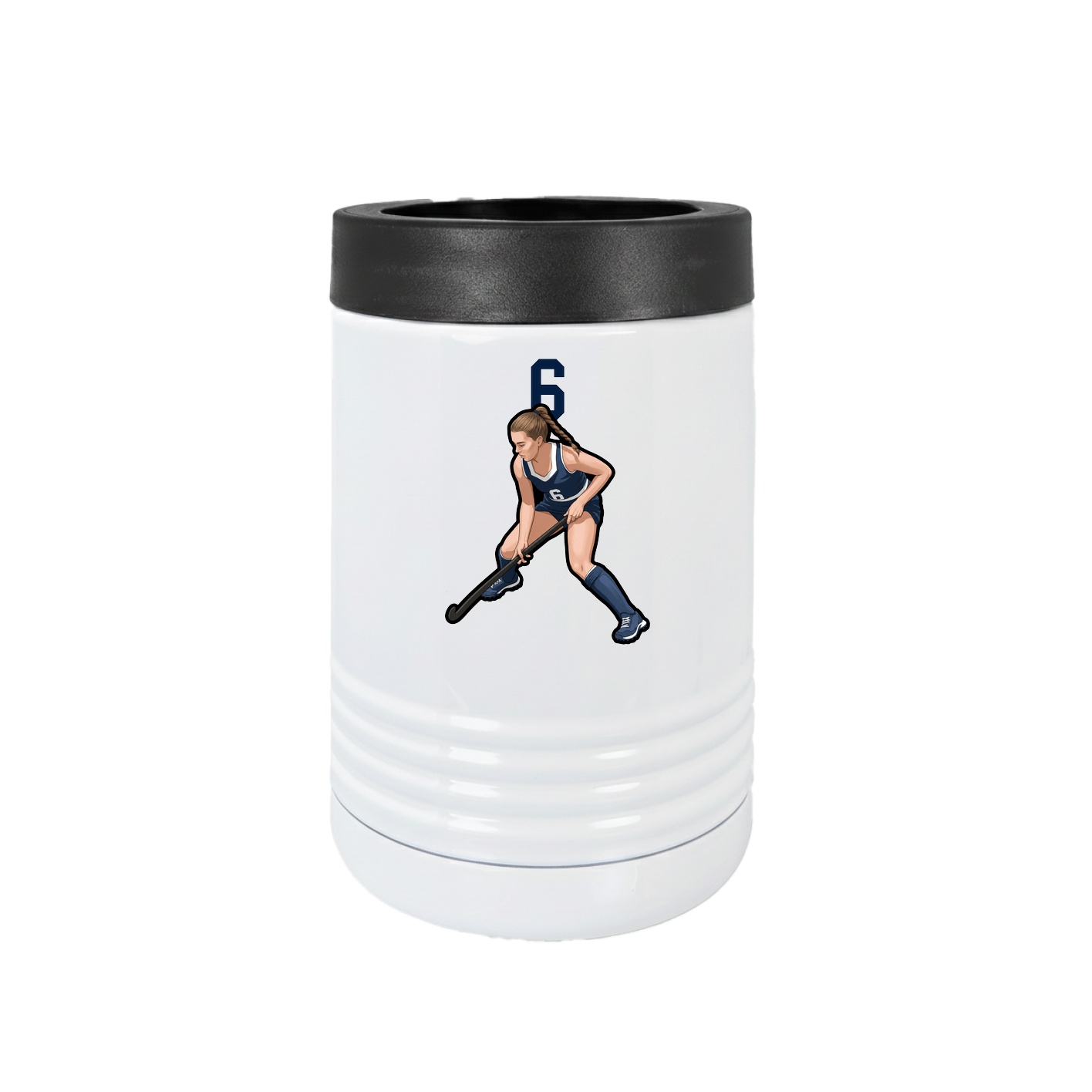 Beverage Holder — Number Top in White