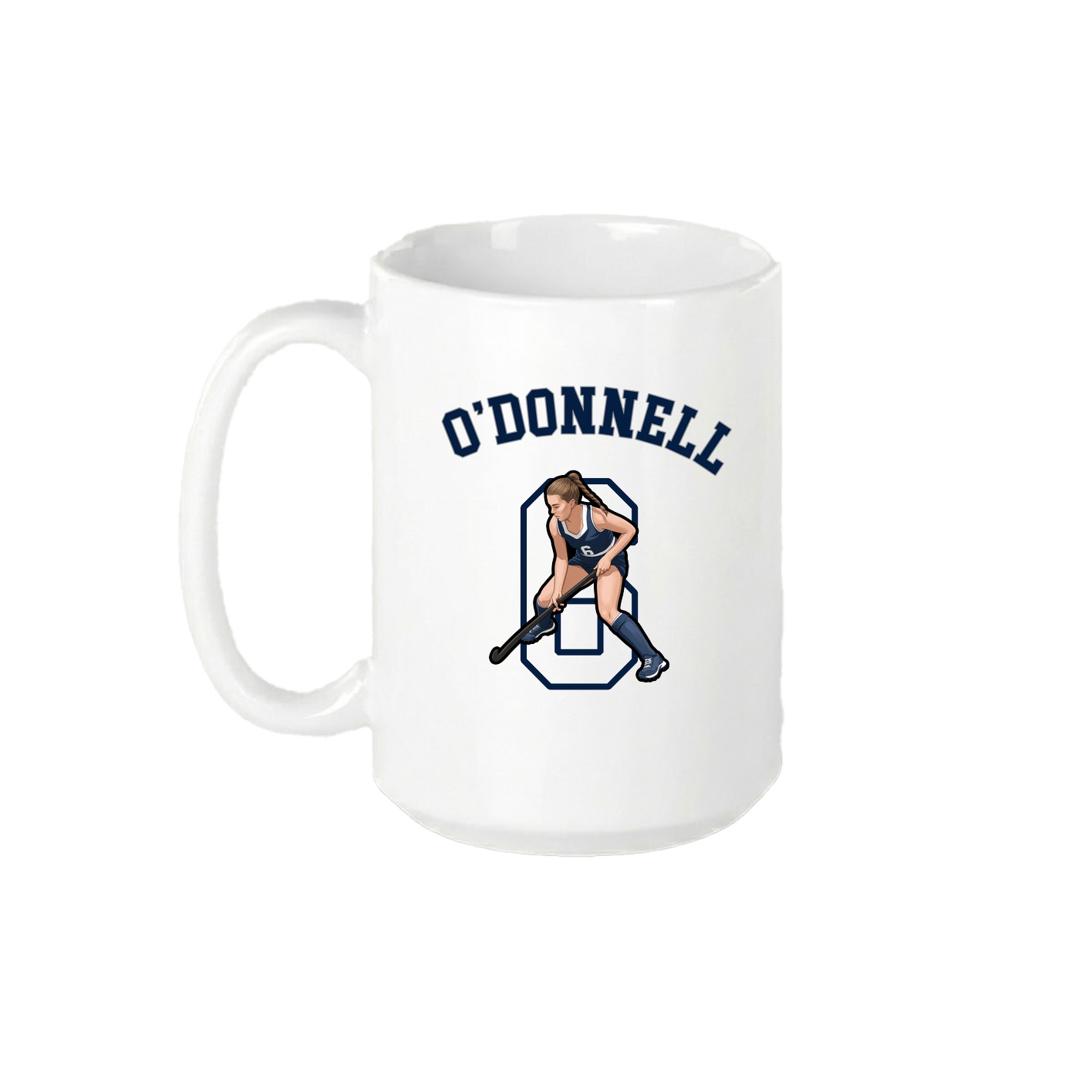 15oz Coffee Mug — Shirsey Arch in White