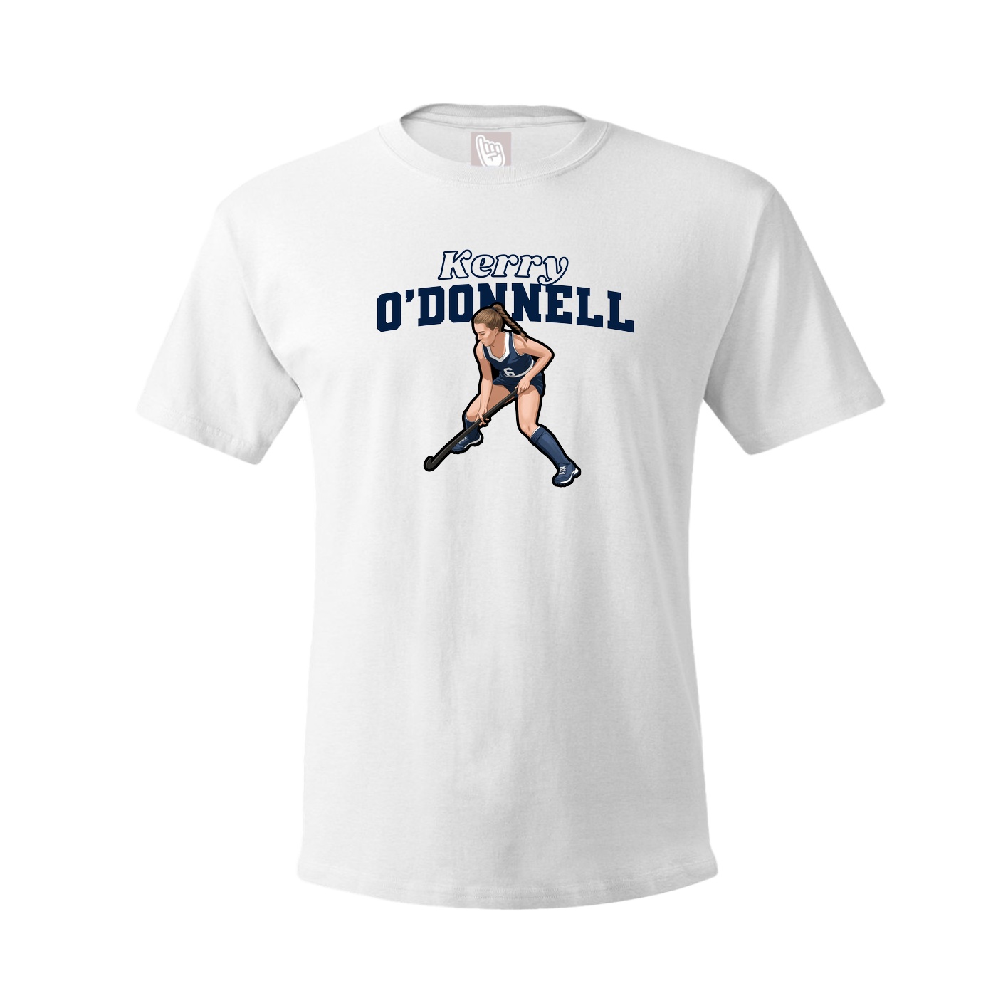 Tee — Name Arch in White