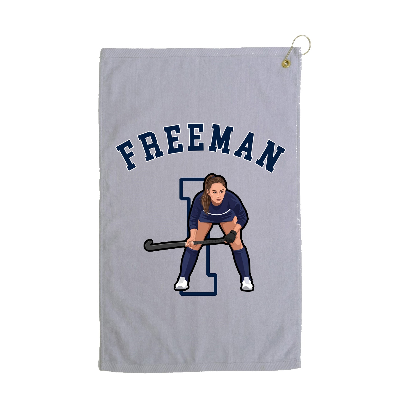 Golf Towel — Shirsey Arch in Grey